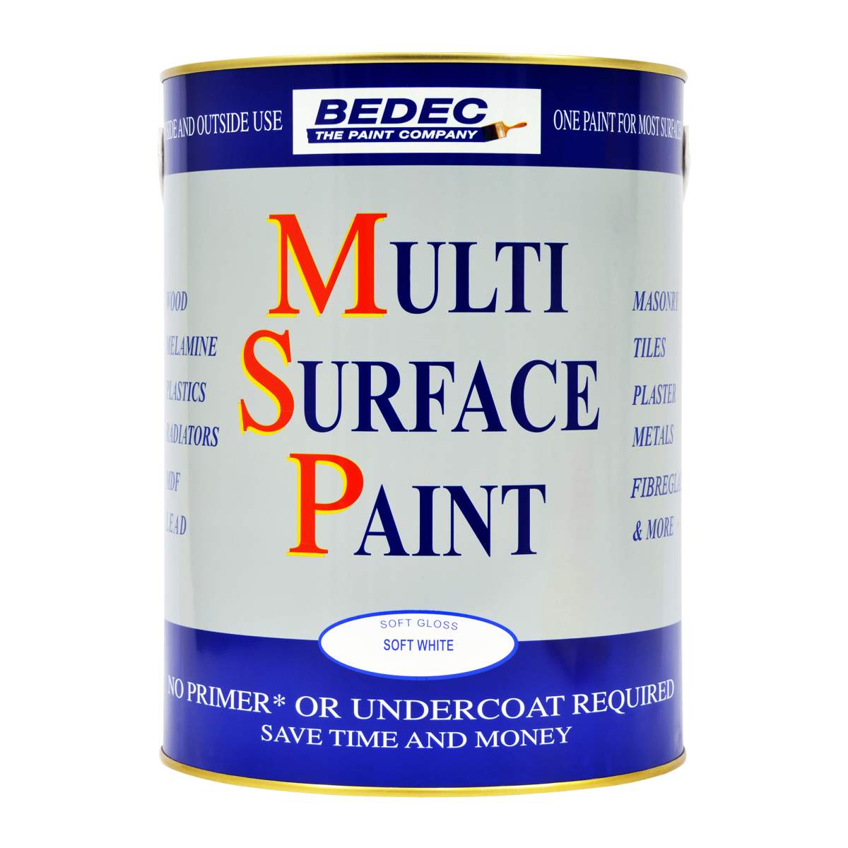 Bedec MSP Soft Gloss White 5L