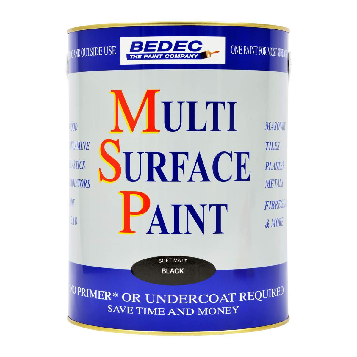 Bedec MSP Soft Matt Black 5L