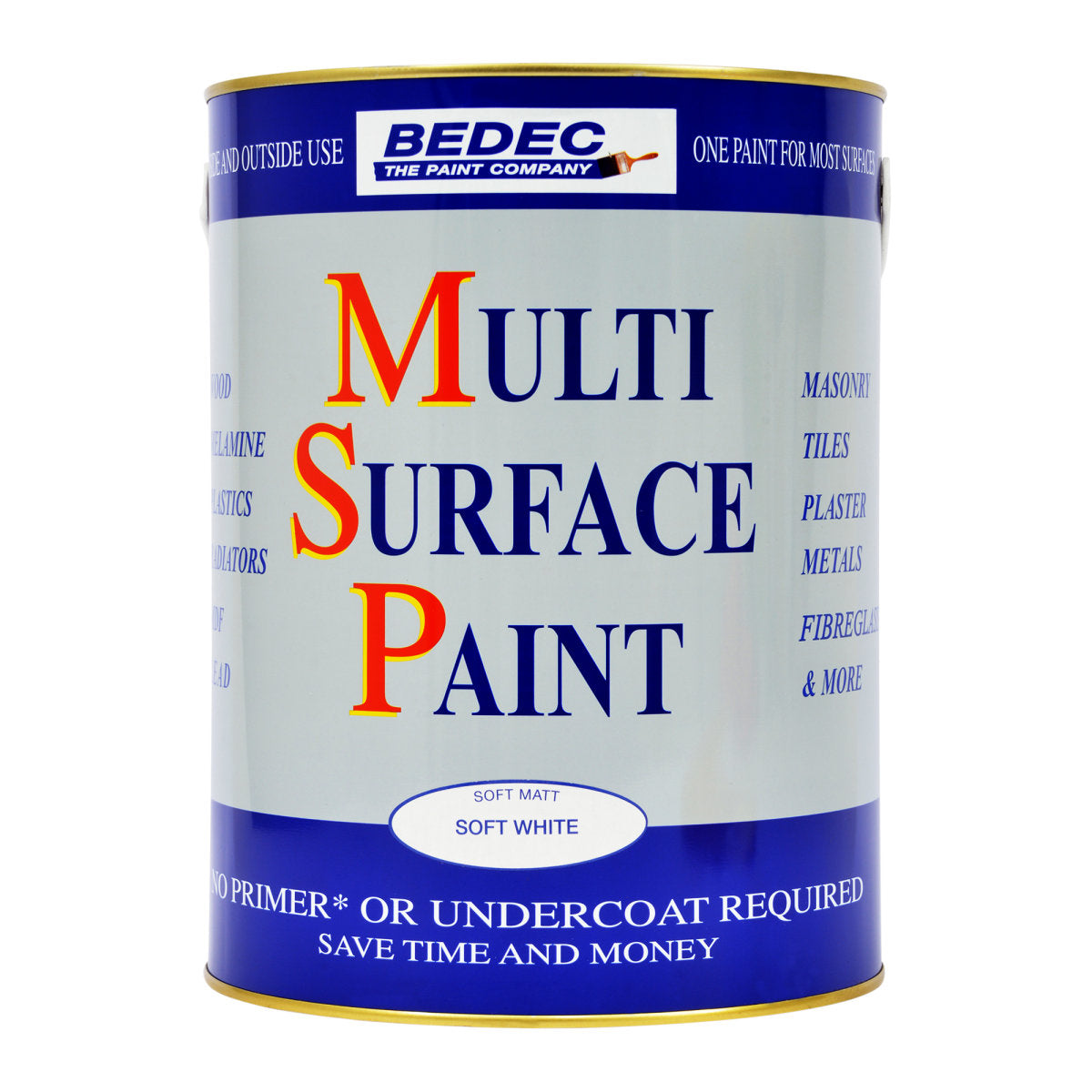 Bedec MSP Soft Matt White 5L