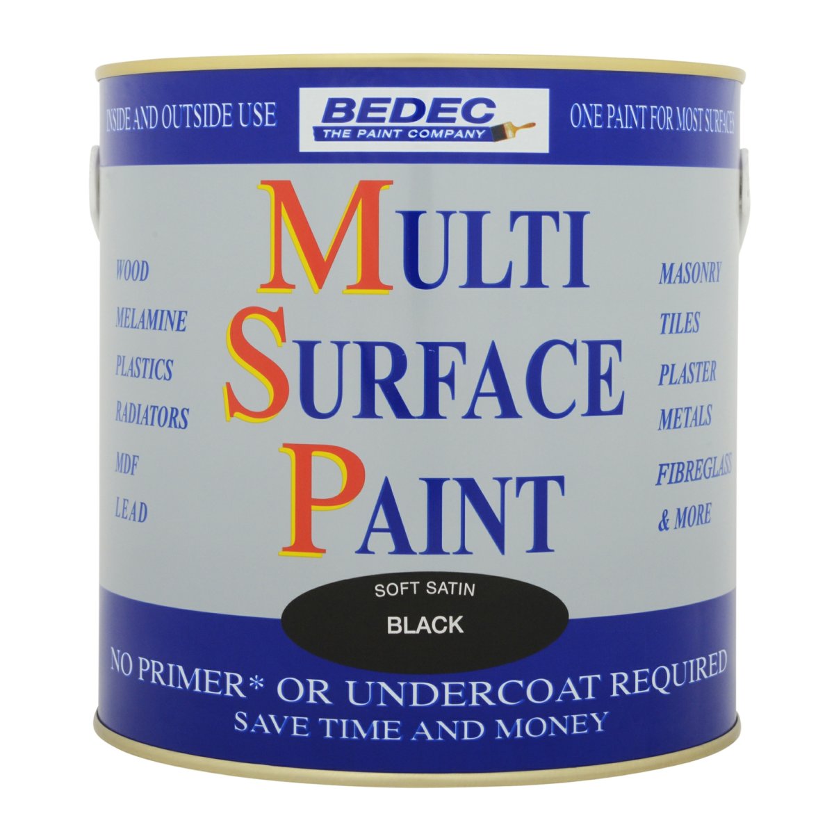 Bedec MSP Soft Satin Black 2.5L