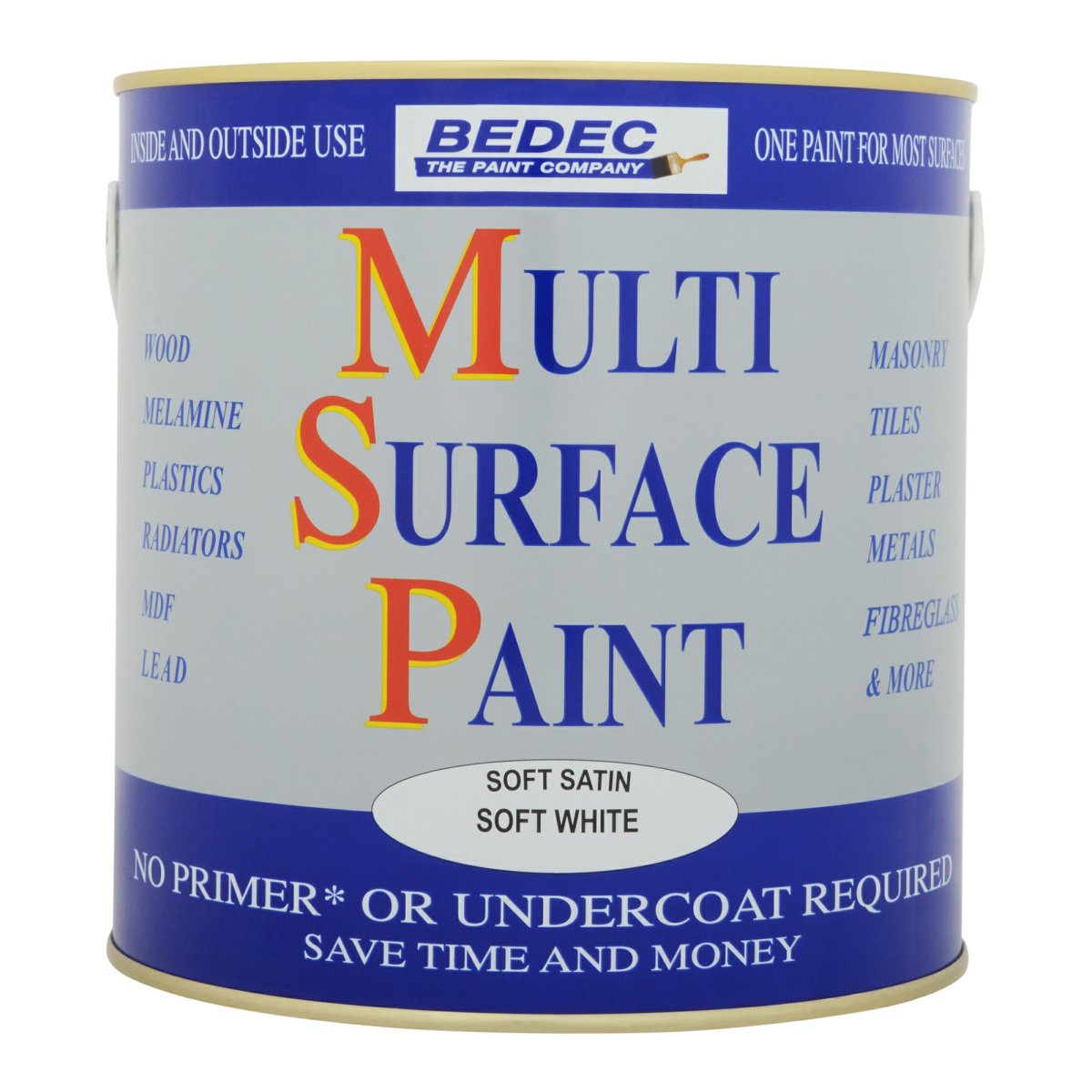 Bedec MSP Soft Satin White 2.5L