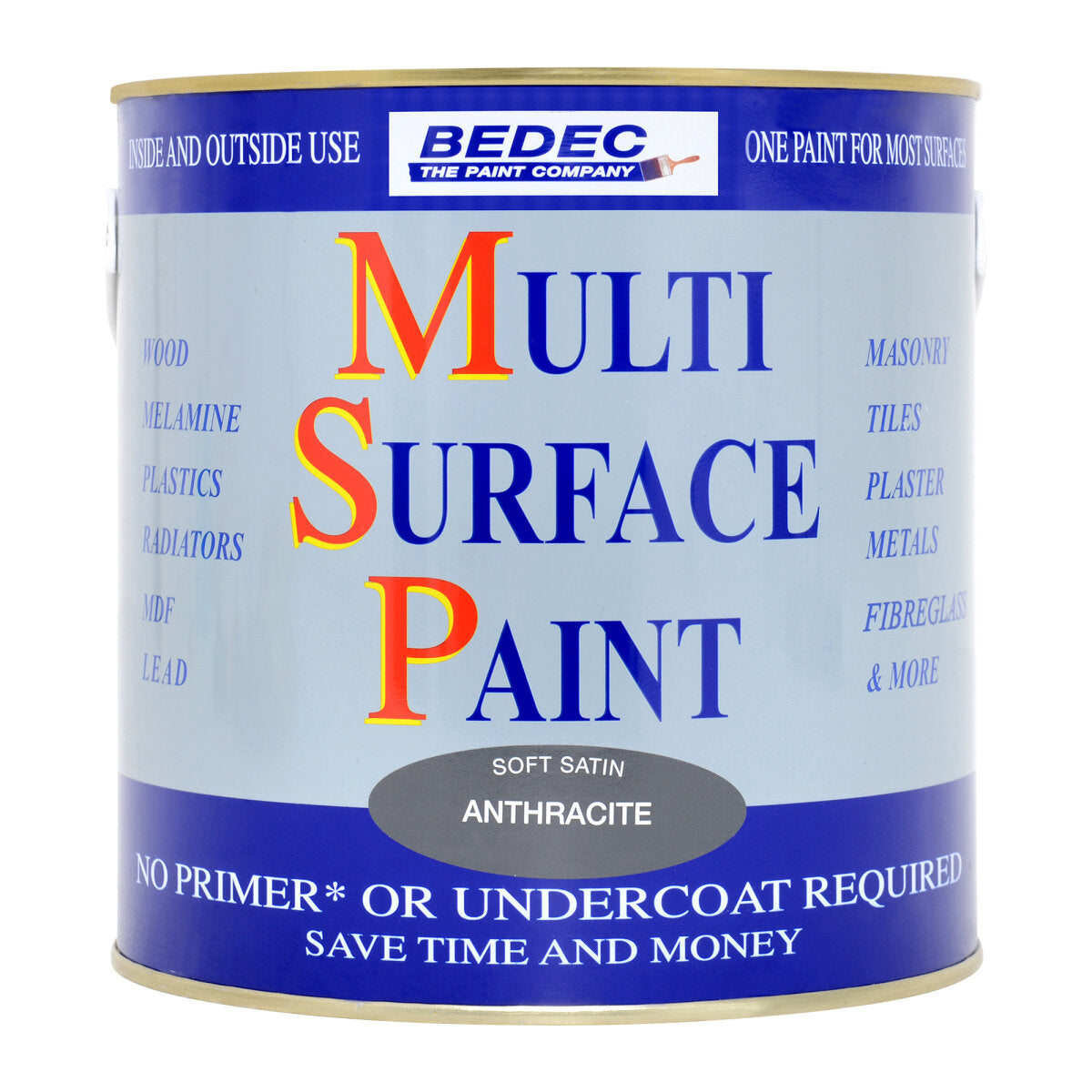 Bedec MSP Soft Satin Anthracite 2.5L