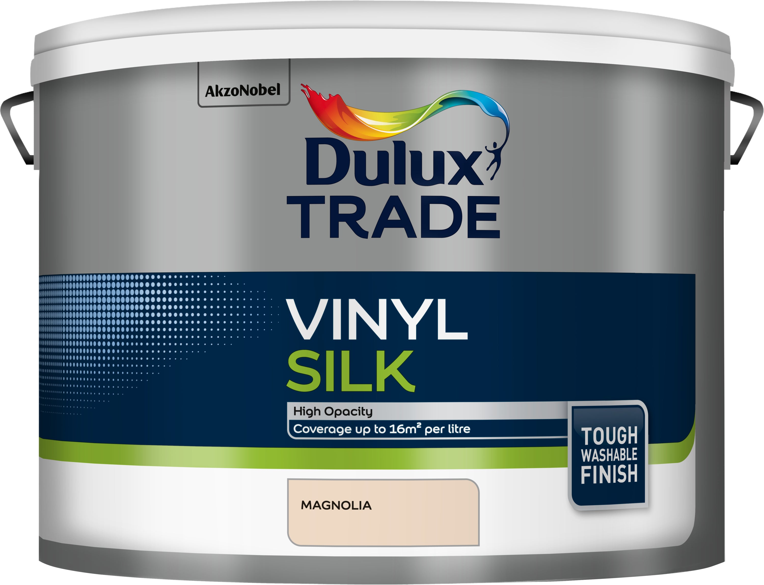 Dulux Trade Vinyl Silk Magnolia 10L