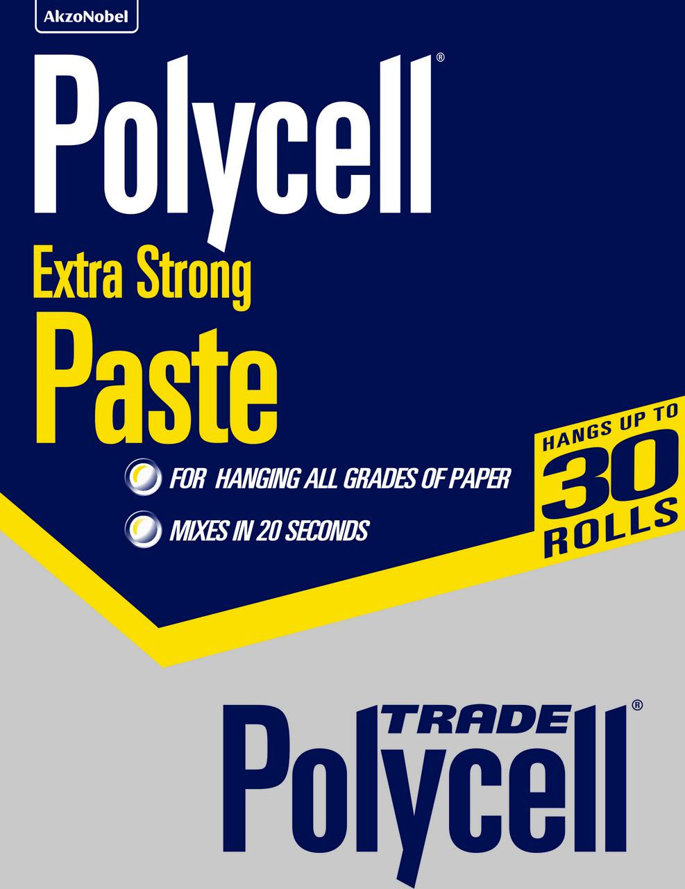 Polycell Trade Extra Strong Paste 30 Roll
