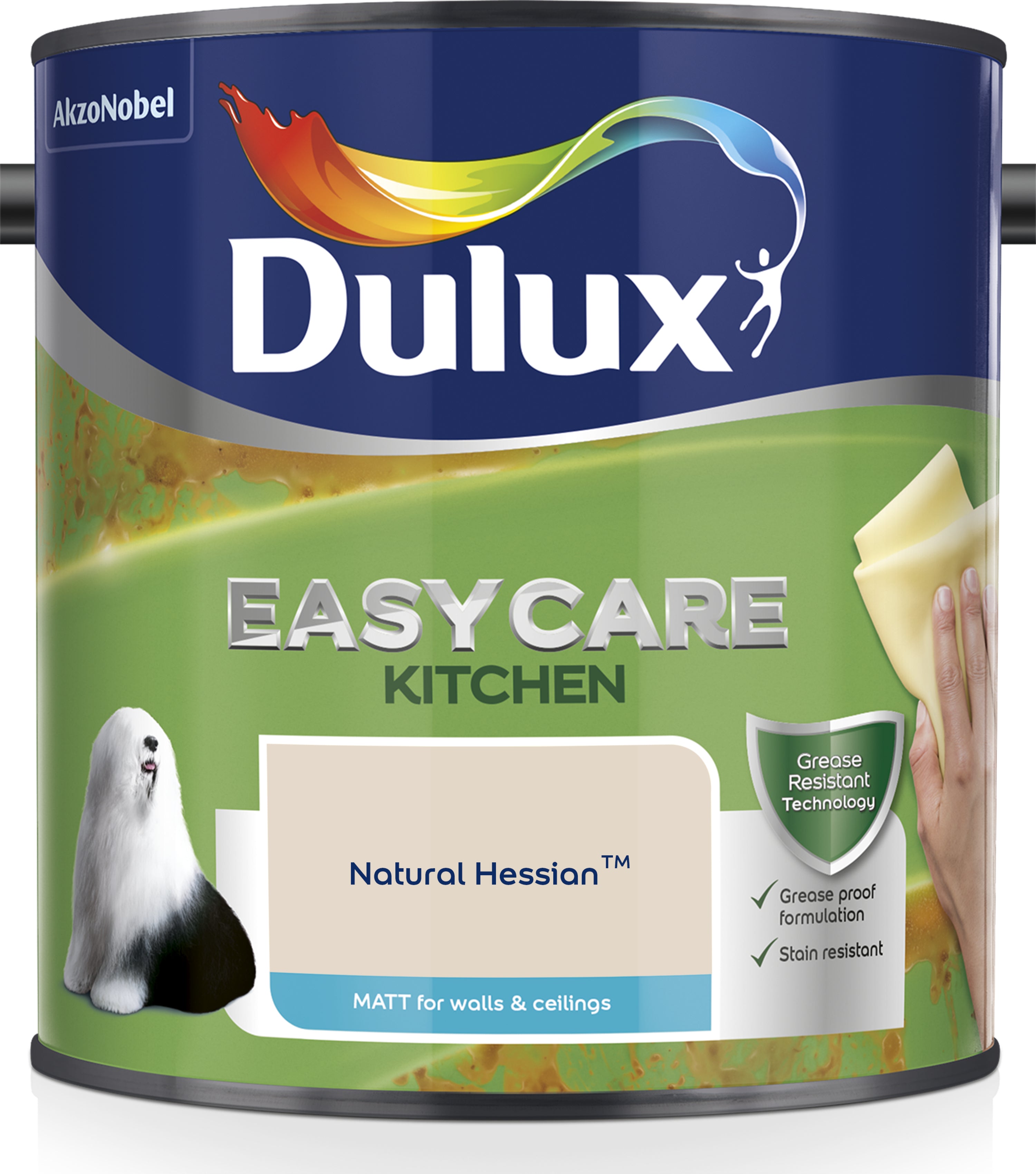 Dulux Easycare Kitchens Matt Natural Hessian 2.5L