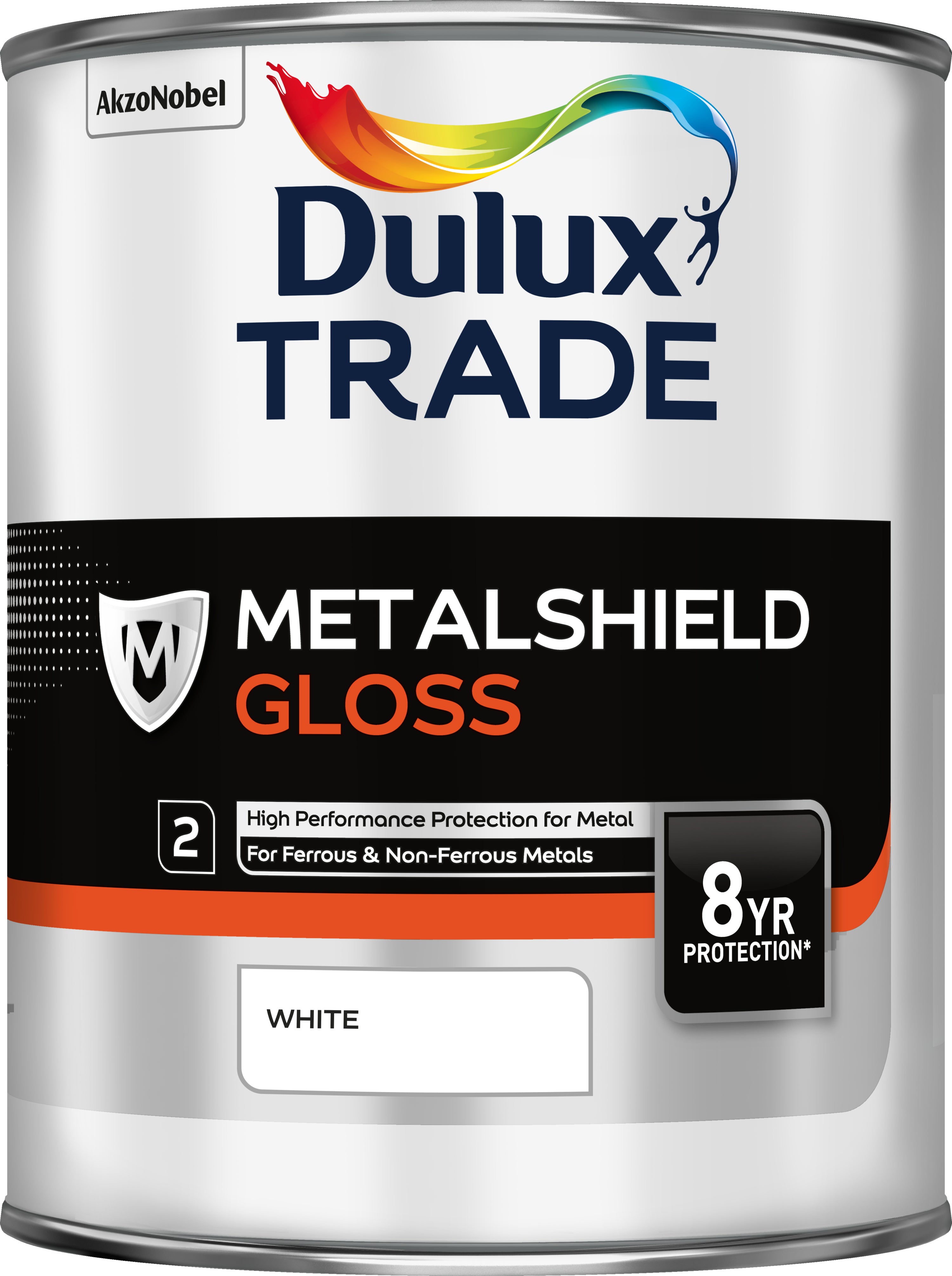 Dulux Trade Metalshield Gloss White 1L
