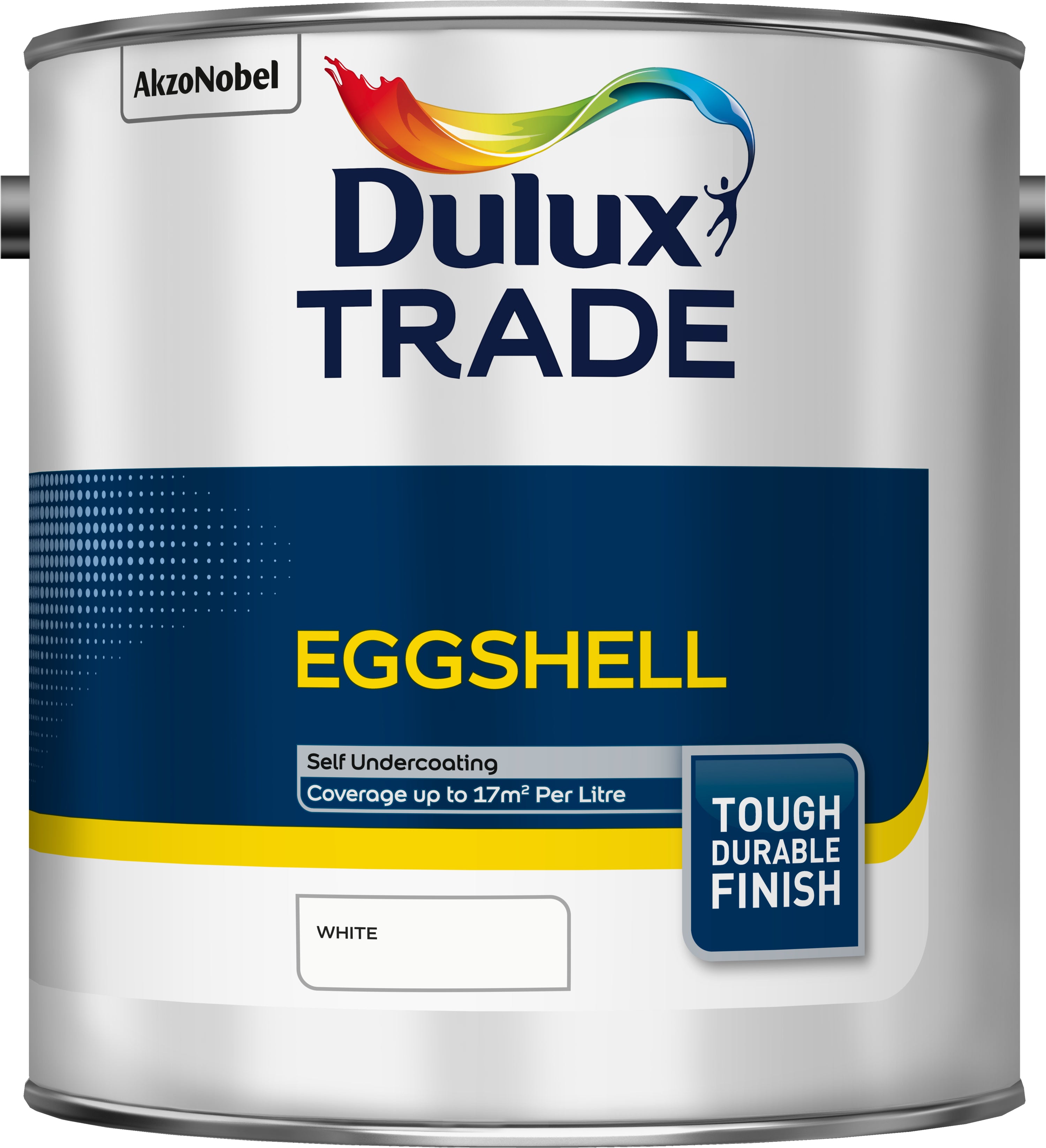 Dulux Trade Eggshell White 2.5L