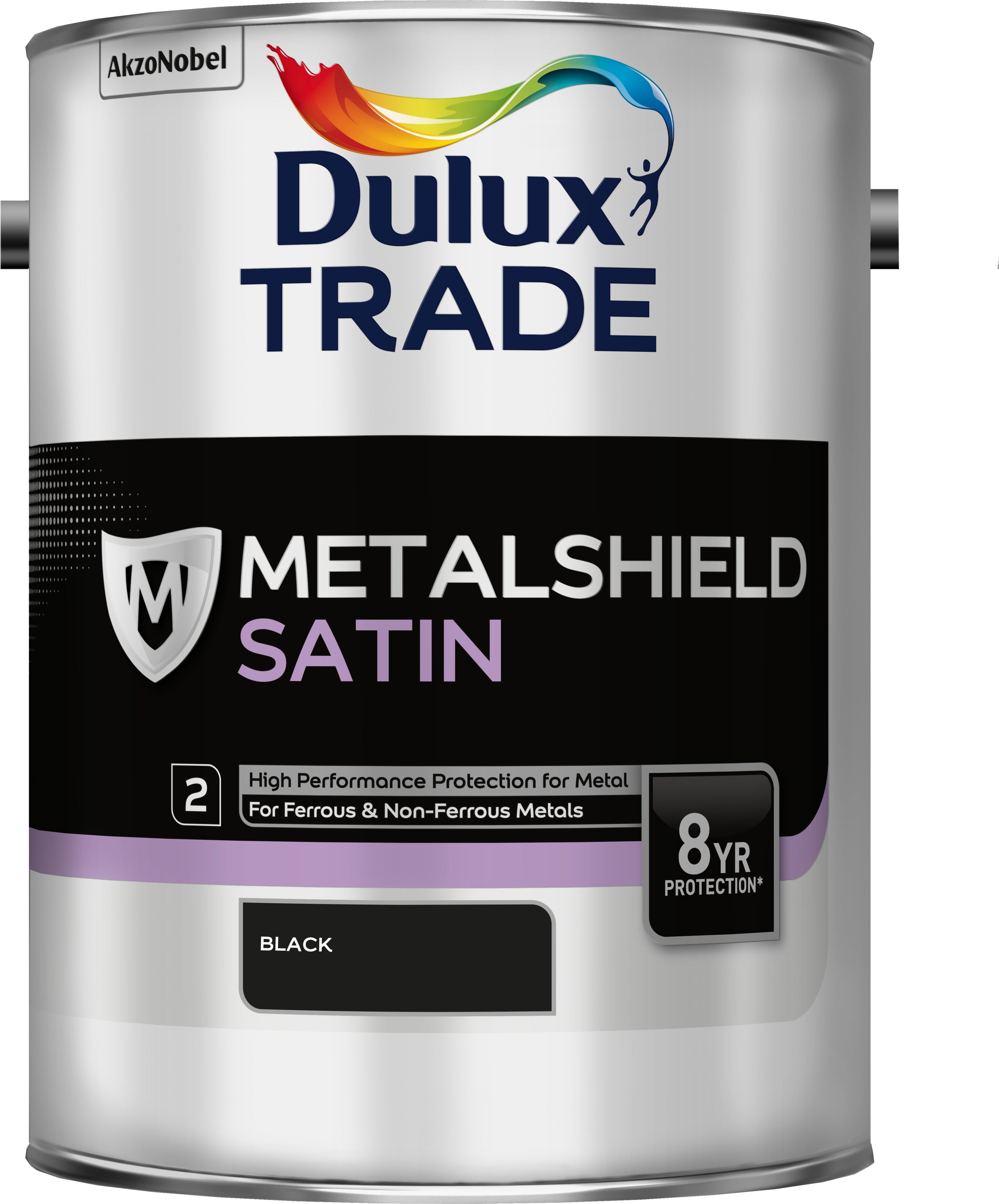 Dulux Trade Metalshield Satin Black 5L