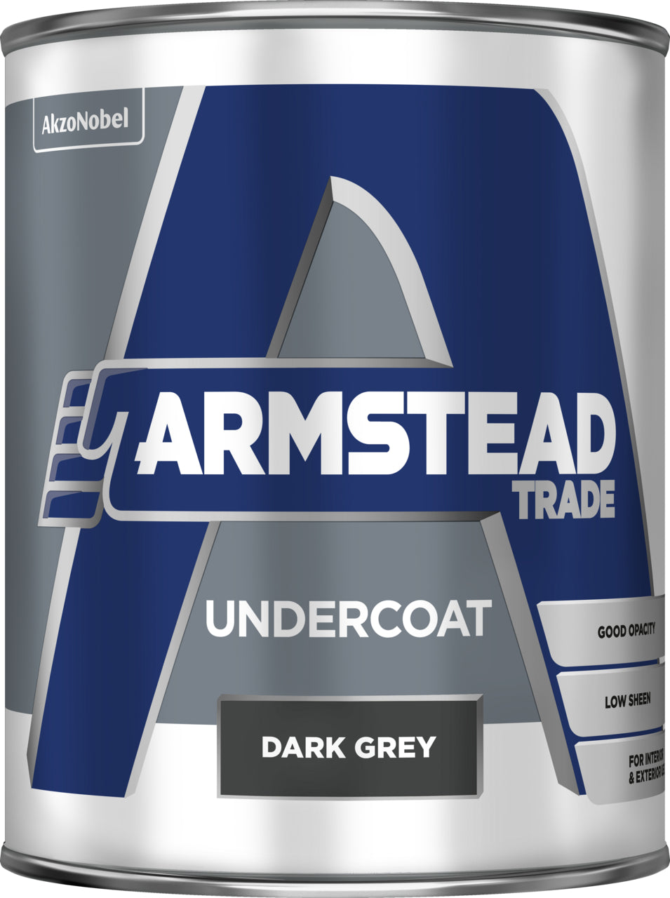 Armstead Trade Undercoat Dark Grey 1L