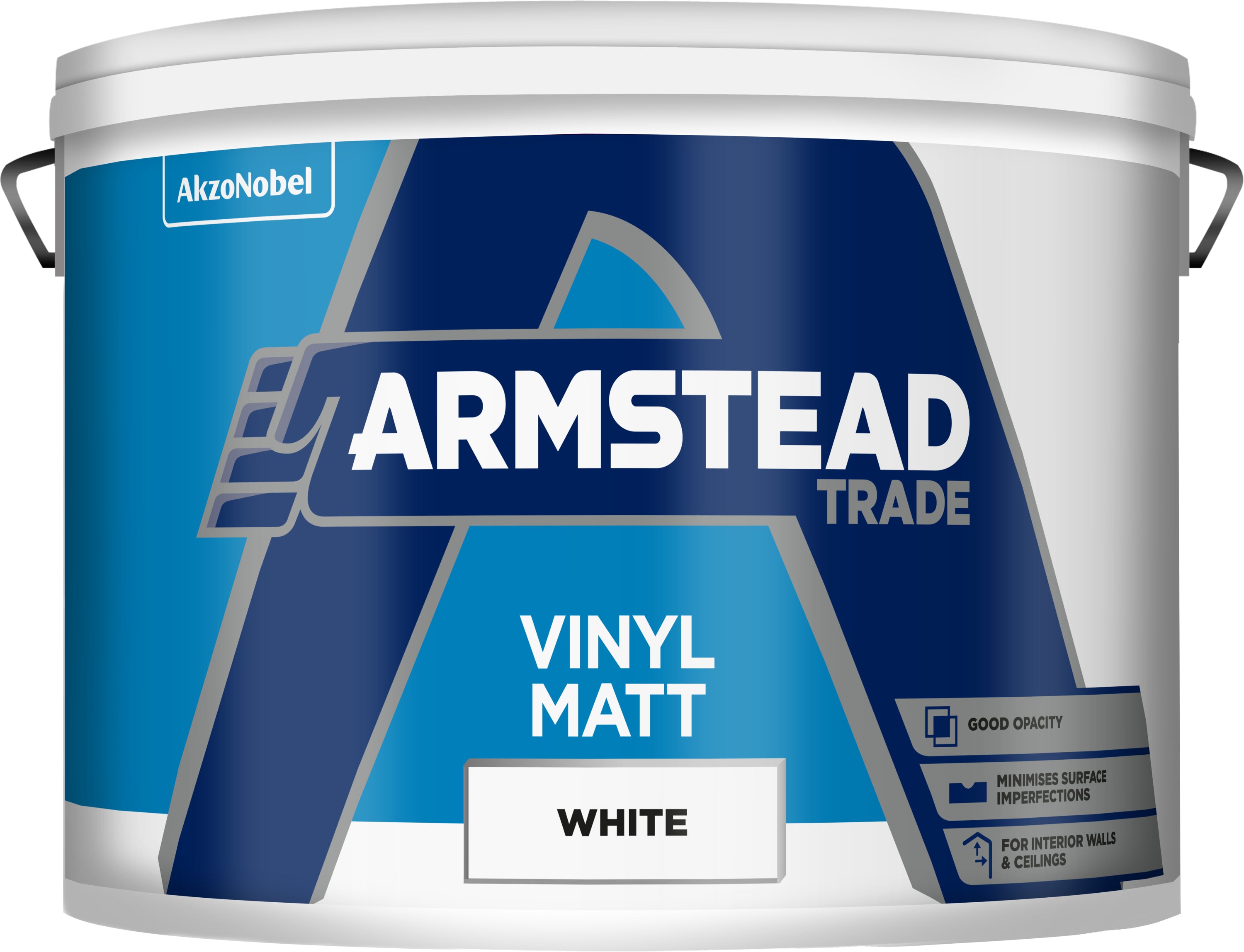 Armstead Trade Vinyl Matt White 10L