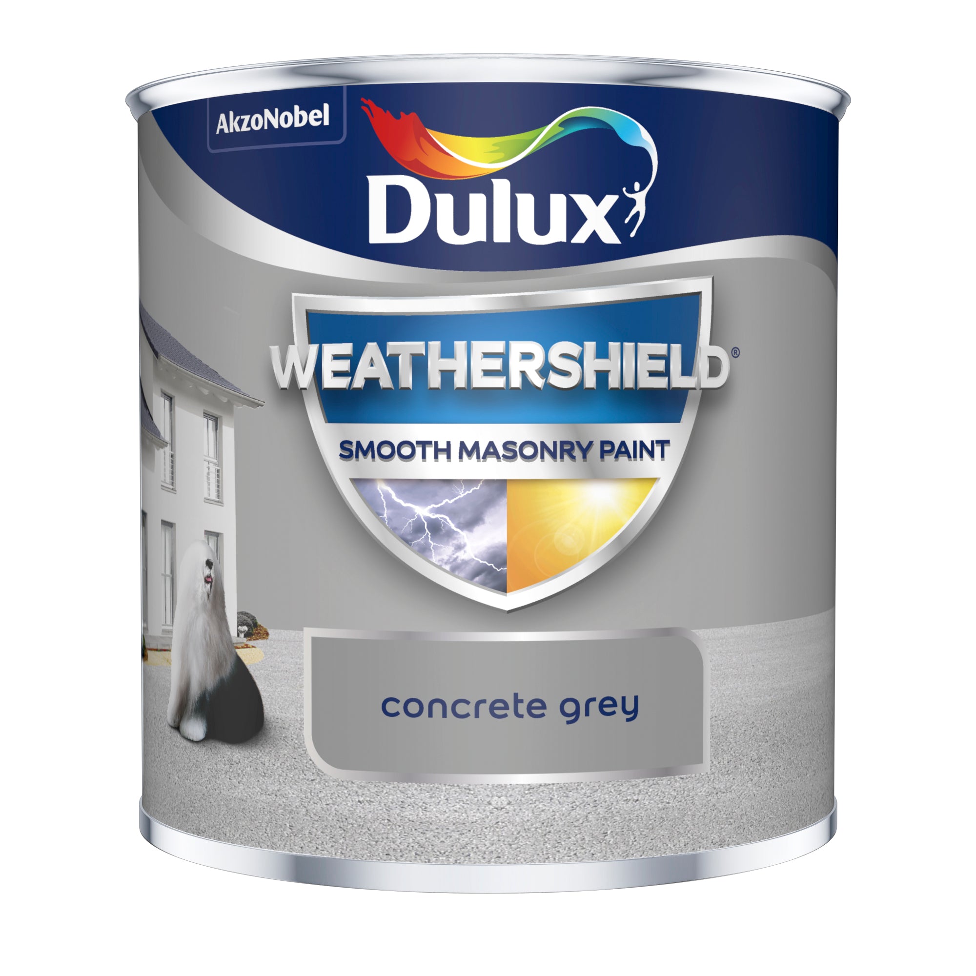 Dulux Weathershield Tester Concrete Grey 250ml