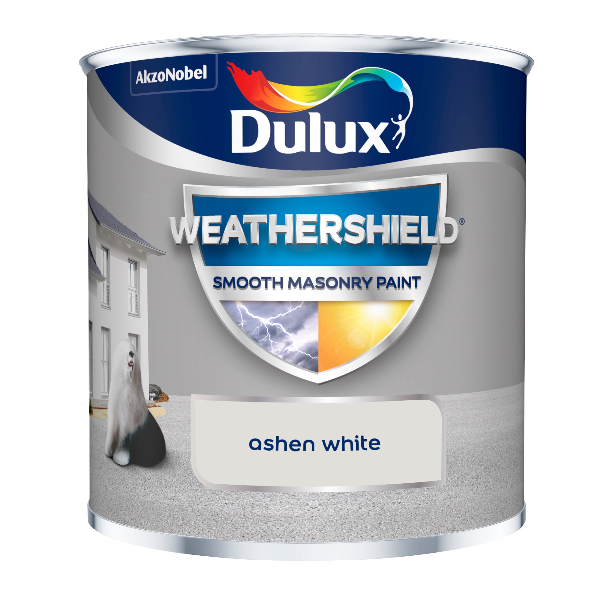 Dulux Weathershield Tester Ashen White 250ml