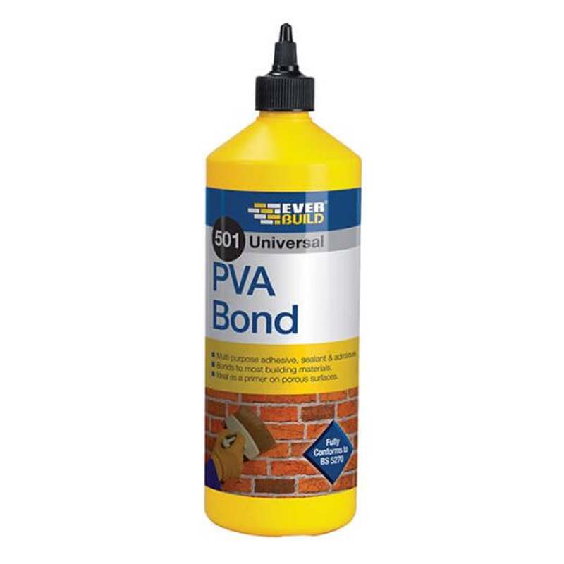 Everbuild 501 Universal PVA Bond 1L