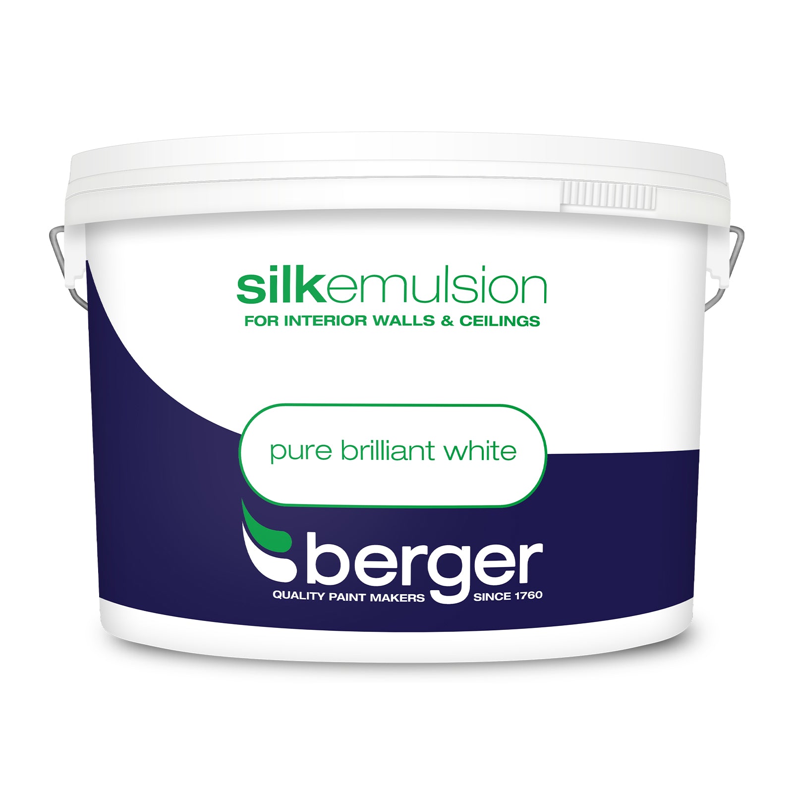 Berger Silk Emulsion Pure Brilliant White 10L