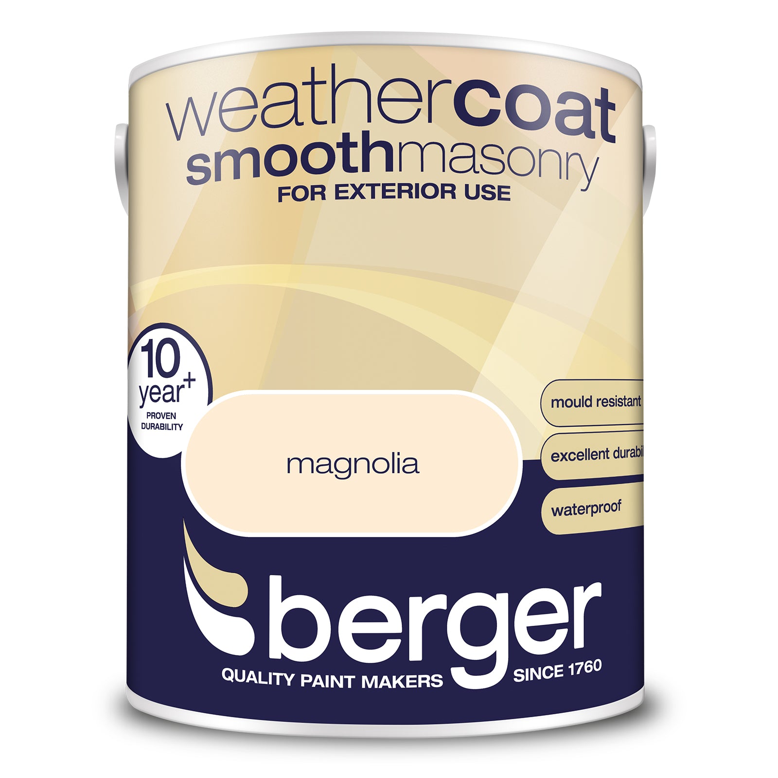 Berger Weathercoat Magnolia 5L