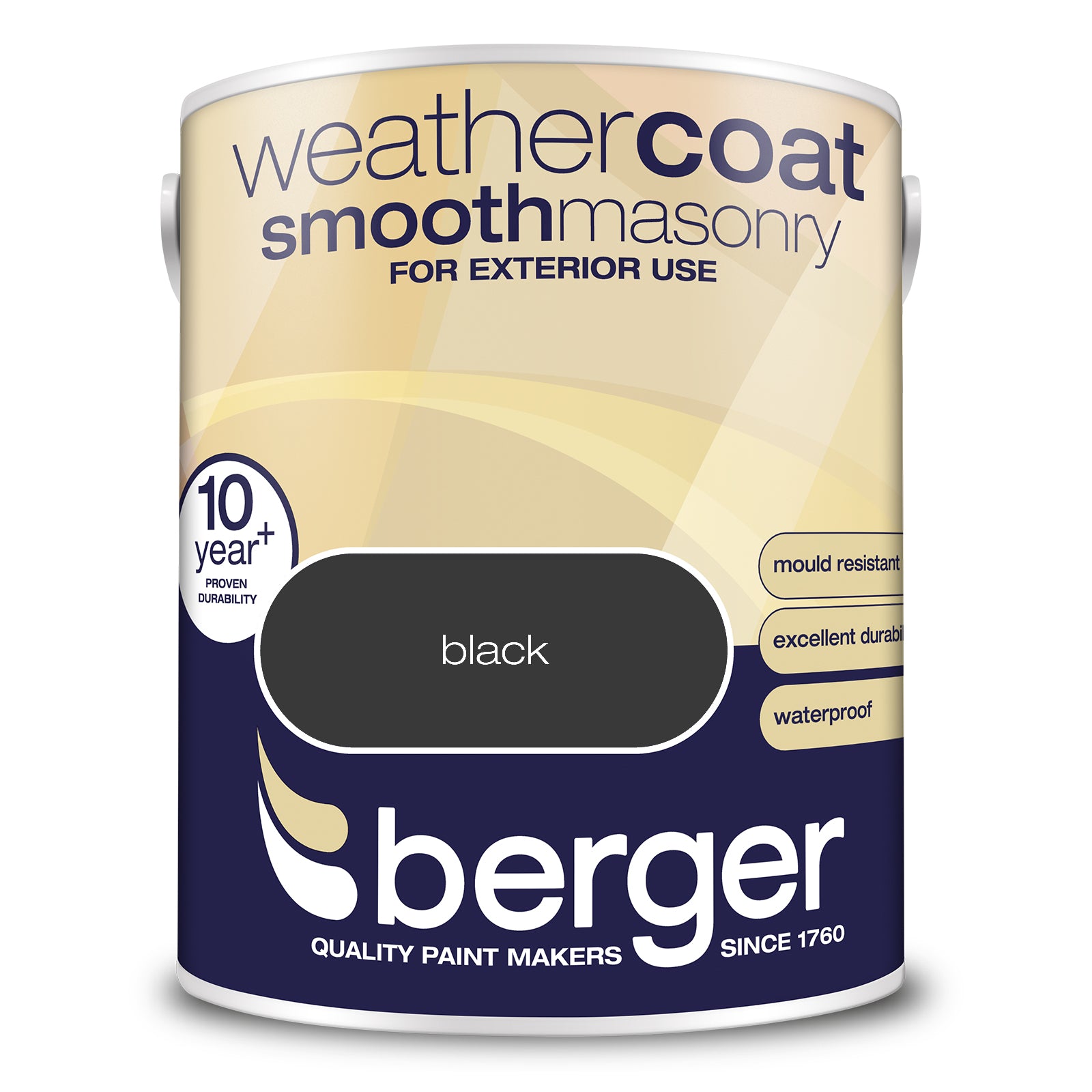Berger Weathercoat Black 5L