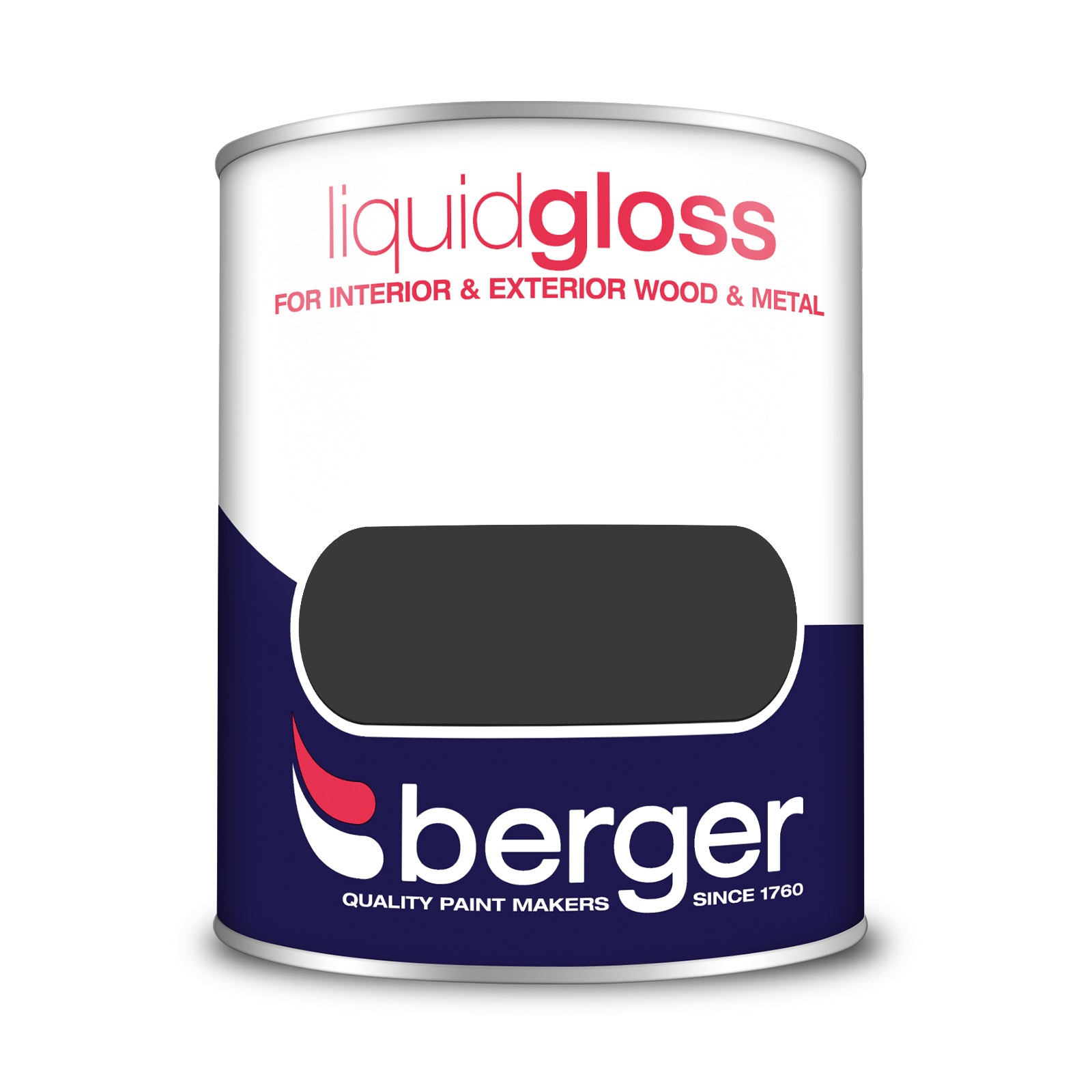 Berger Liquid Gloss Black 750ml