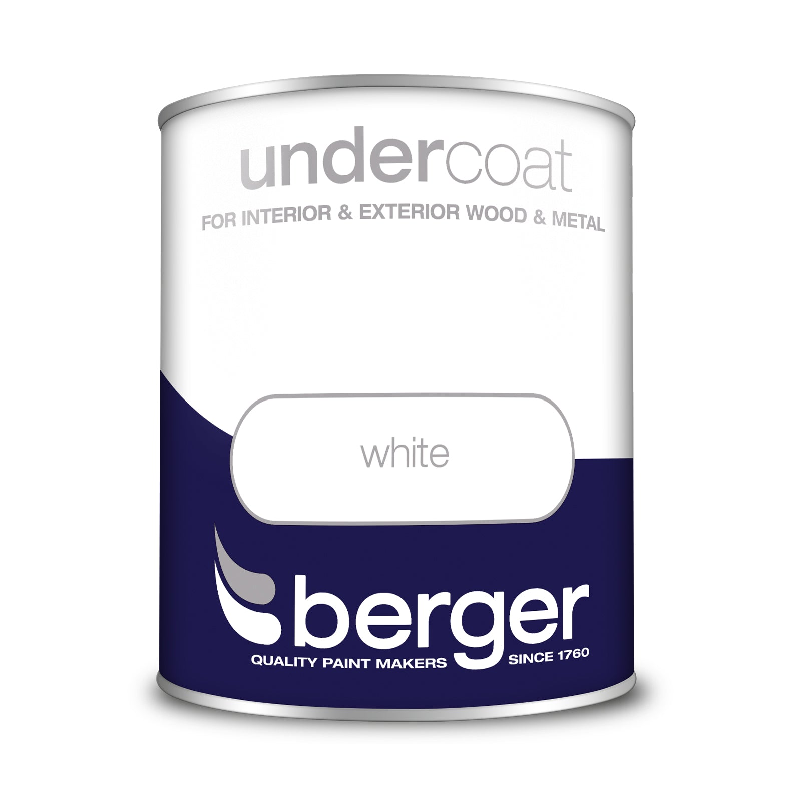 Berger Undercoat White 750ml