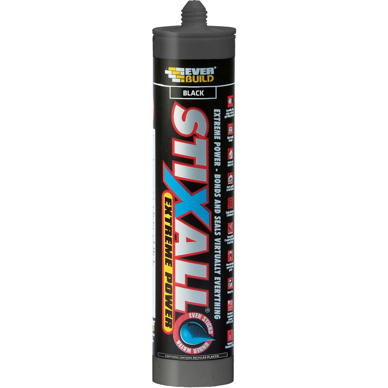 Everbuild Stixall Black 290ml