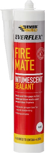 Everbuild Fire Mate Sealant White 295ml