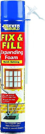 Everbuild Fix & Fill Expanding Foam 750ml