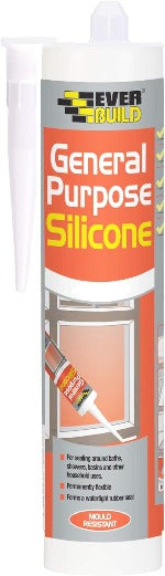 Everbuild General Purpose Silicone White 290ml