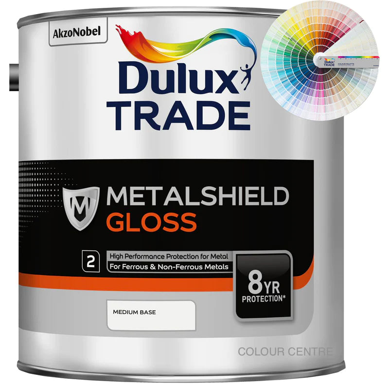 Dulux Trade Metalshield Gloss Tinted Colour 2.5L
