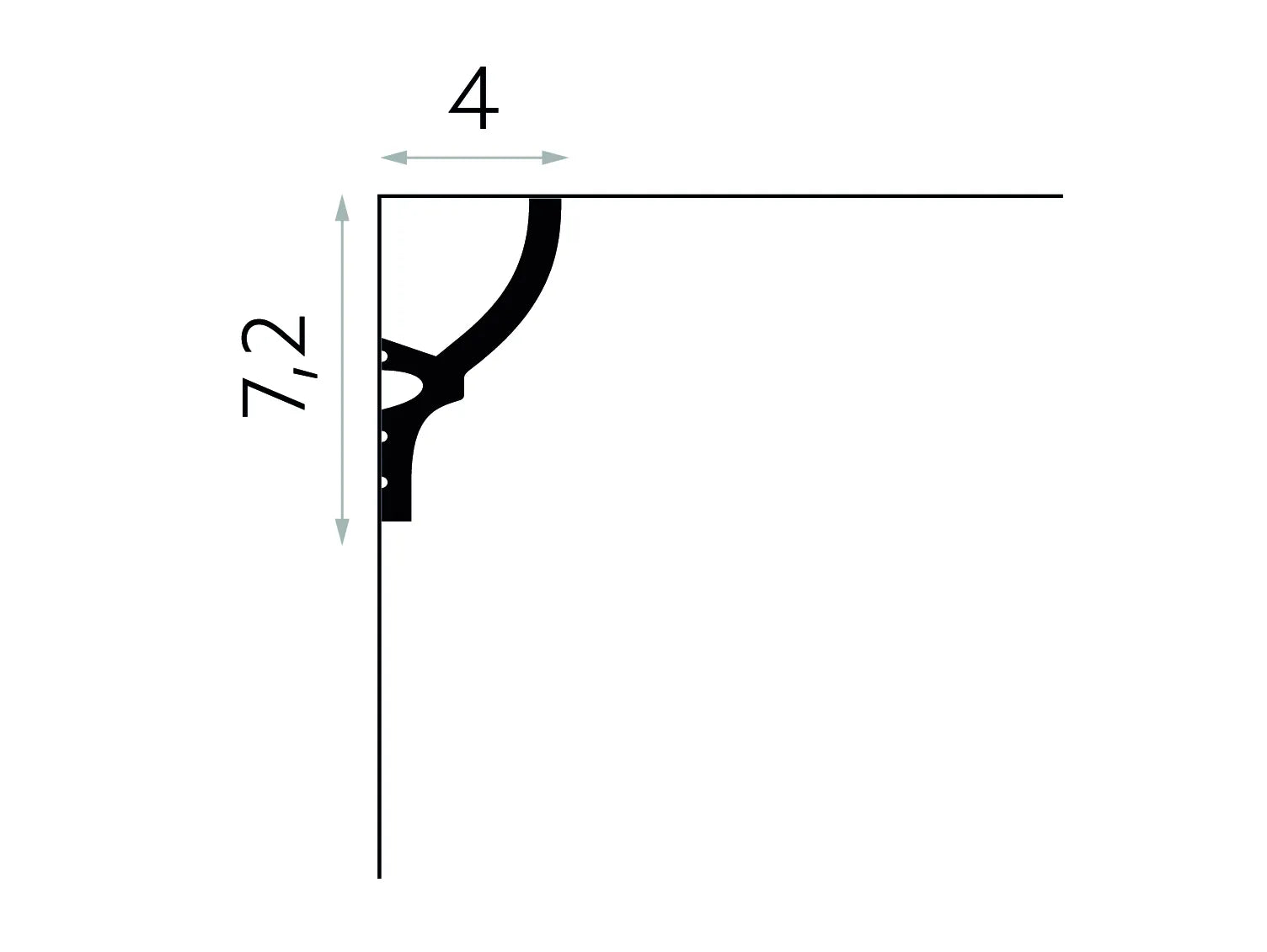 Mardom Decor Cornice MD070