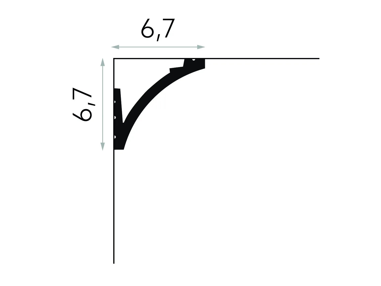 Mardom Decor Cornice MD380