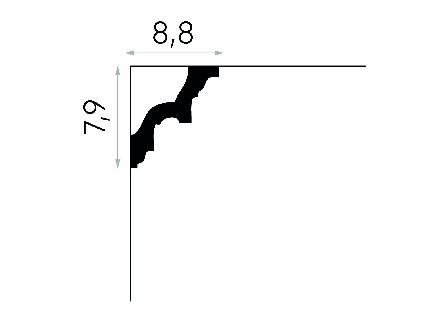 Mardom Decor Cornice MDA002