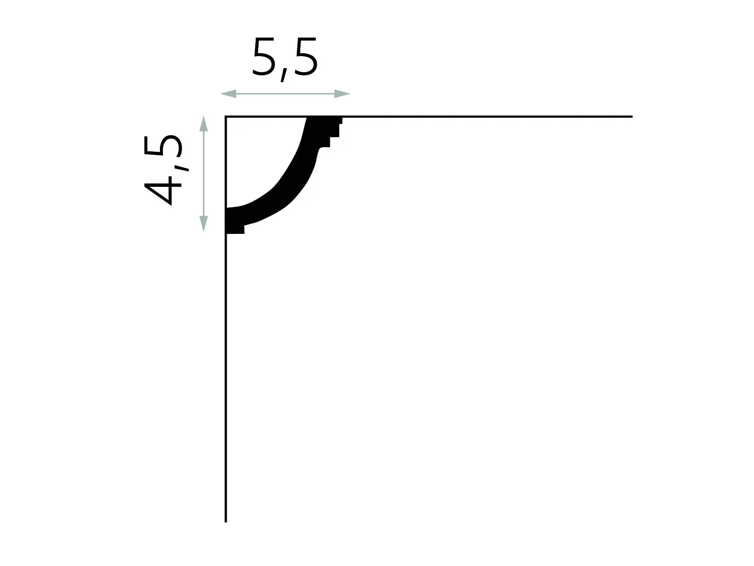 Mardom Decor Cornice MDB063