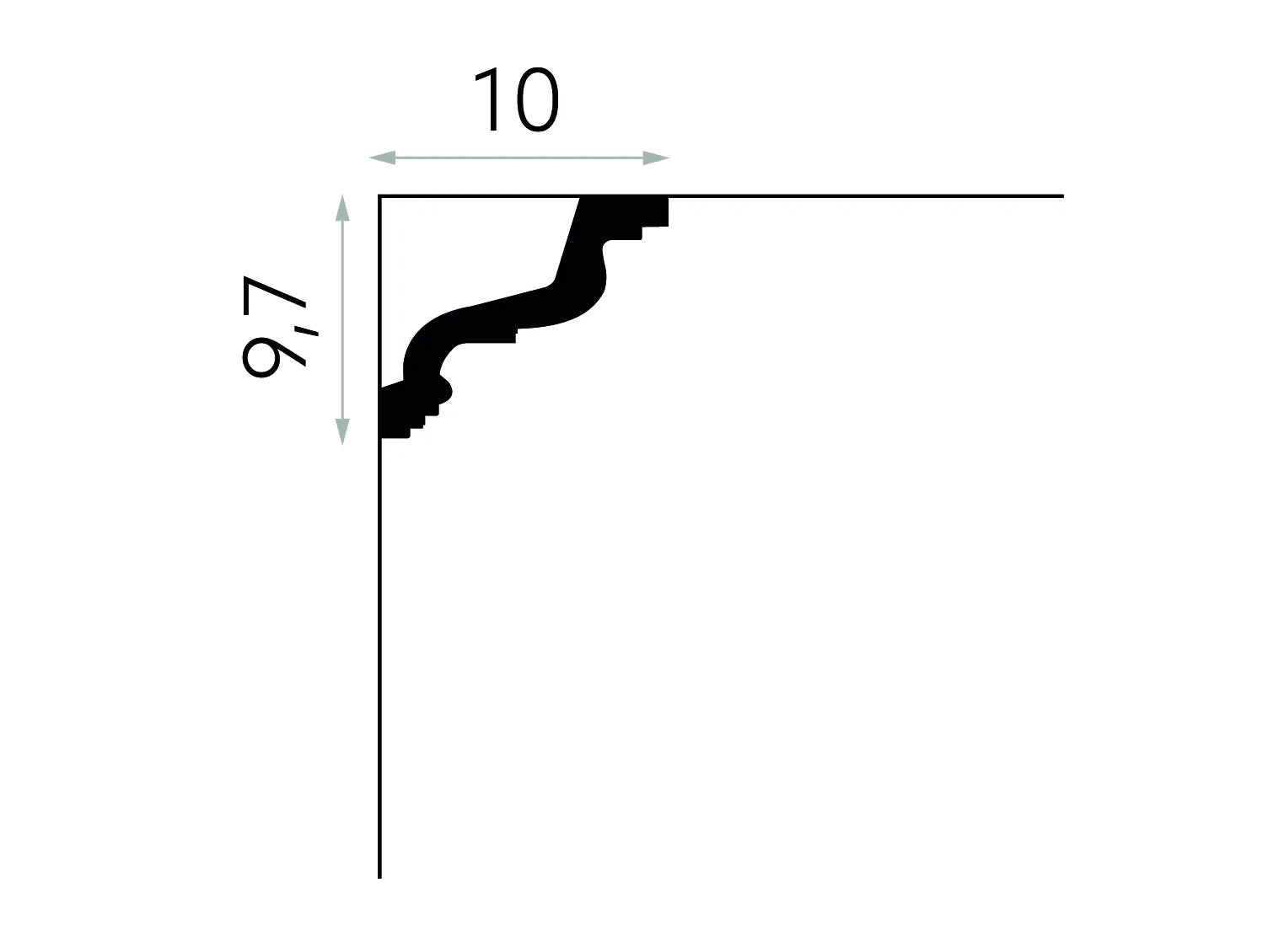 Mardom Decor Cornice MDB118