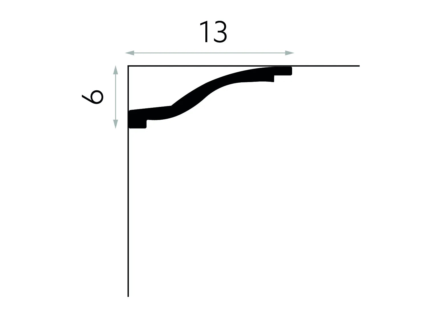 Mardom Decor Cornice MDB127