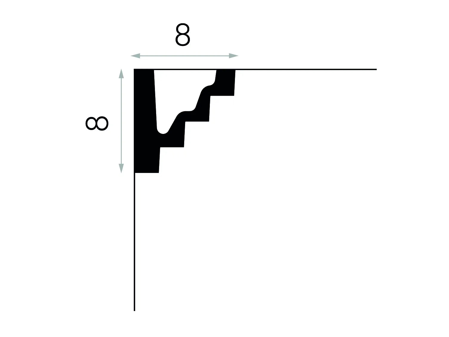 Mardom Decor Cornice MDB134