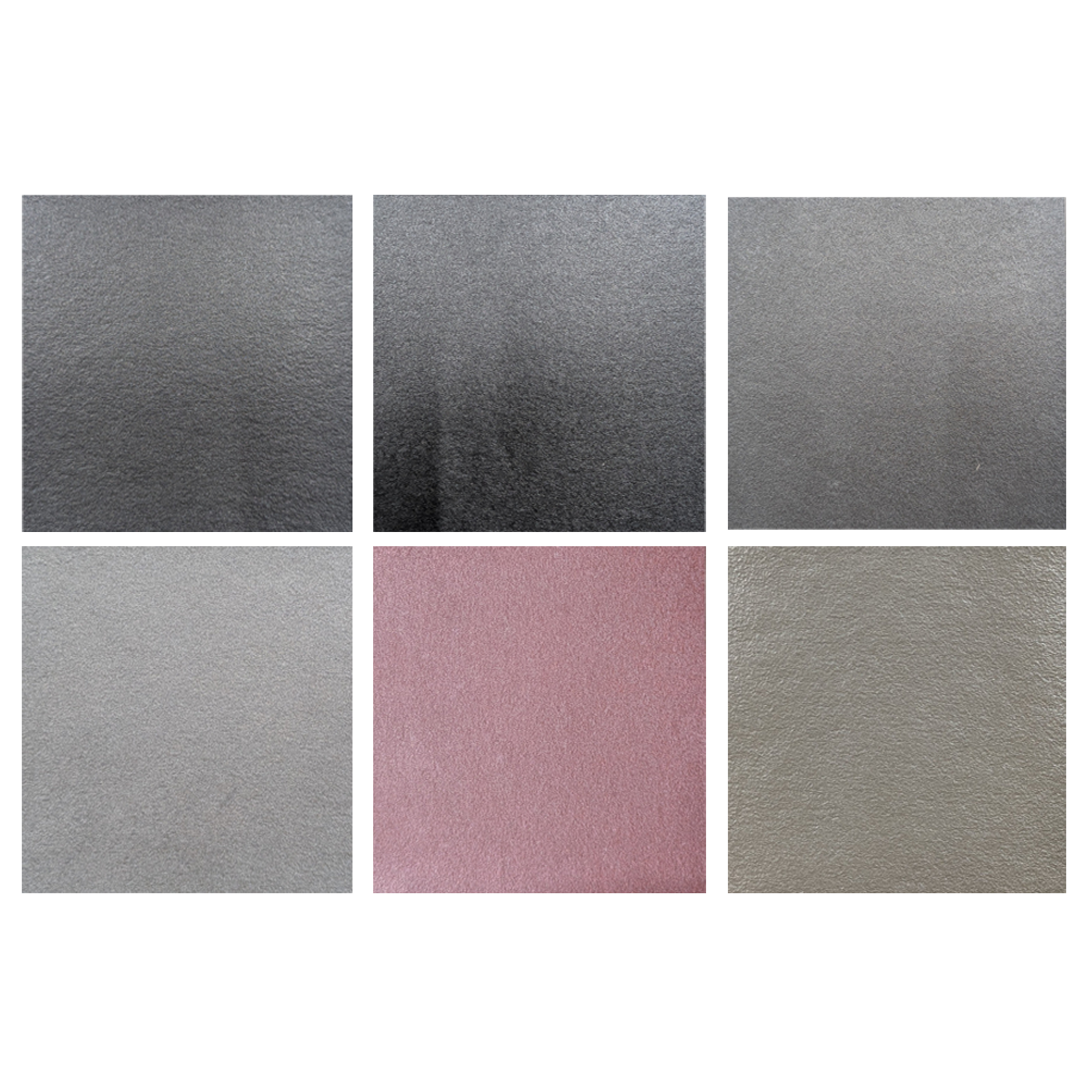 Colour Centre Metallics Silver Collection Samples