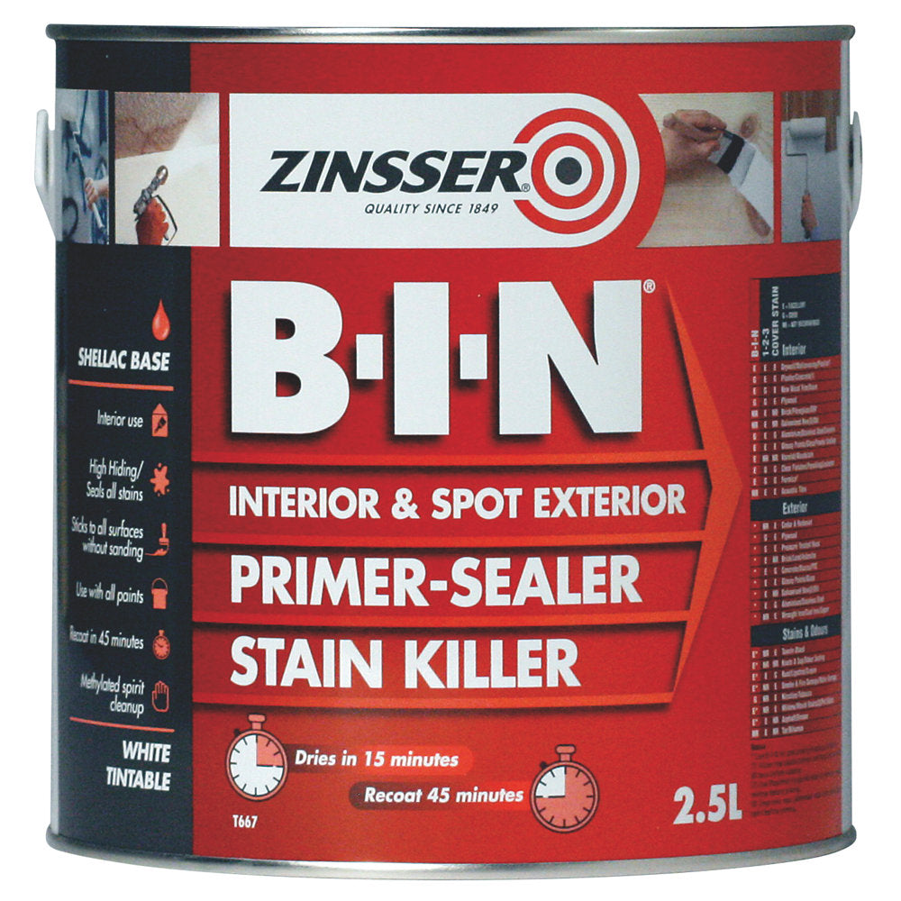 Zinsser B-I-N 2.5L