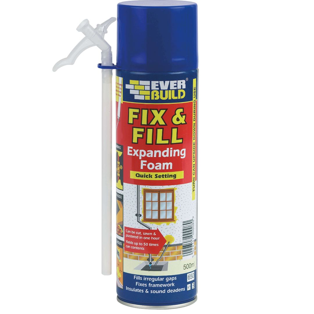 Everbuild Fix & Fill Expanding Foam 500ml