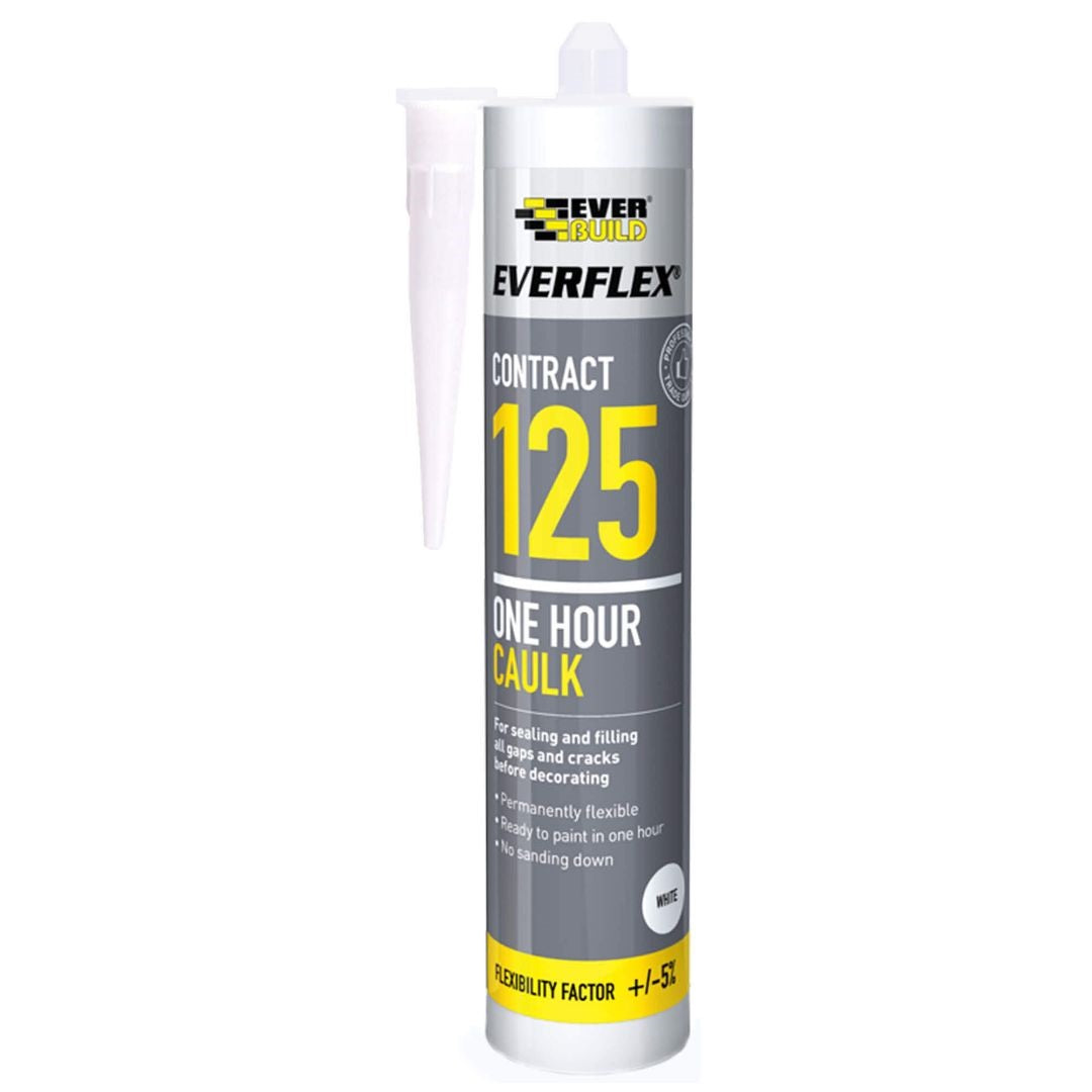 Everbuild 125 One Hour Caulk white