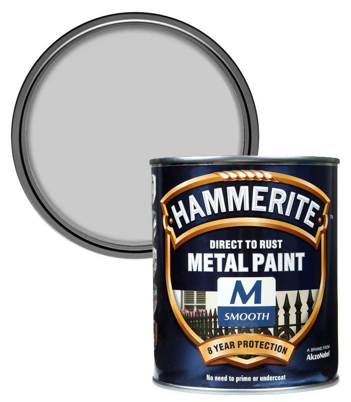 Hammerite Metal Paint Direct To Rust Smooth Frosted Glass 750ml