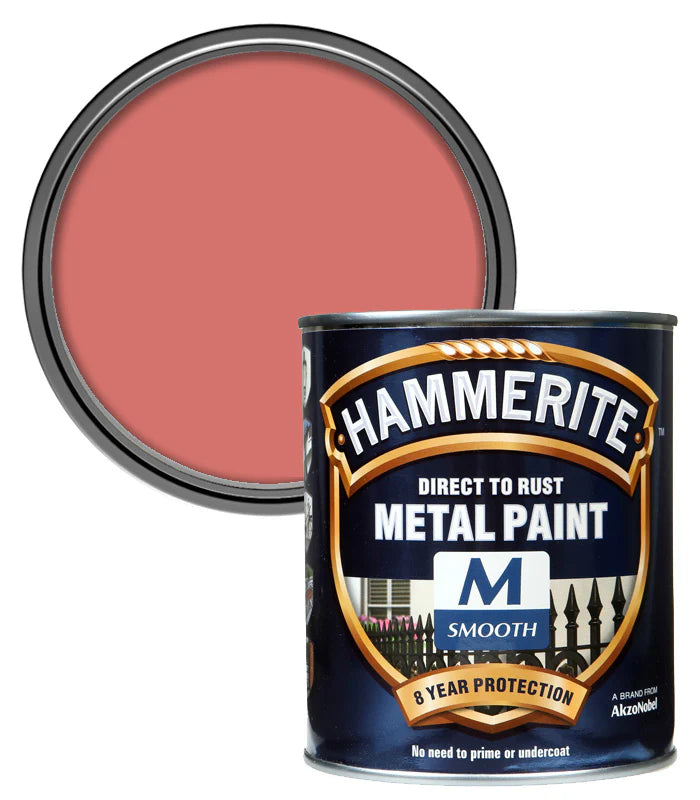 Hammerite Metal Paint Direct To Rust Smooth Rhubarb Compote 750ml