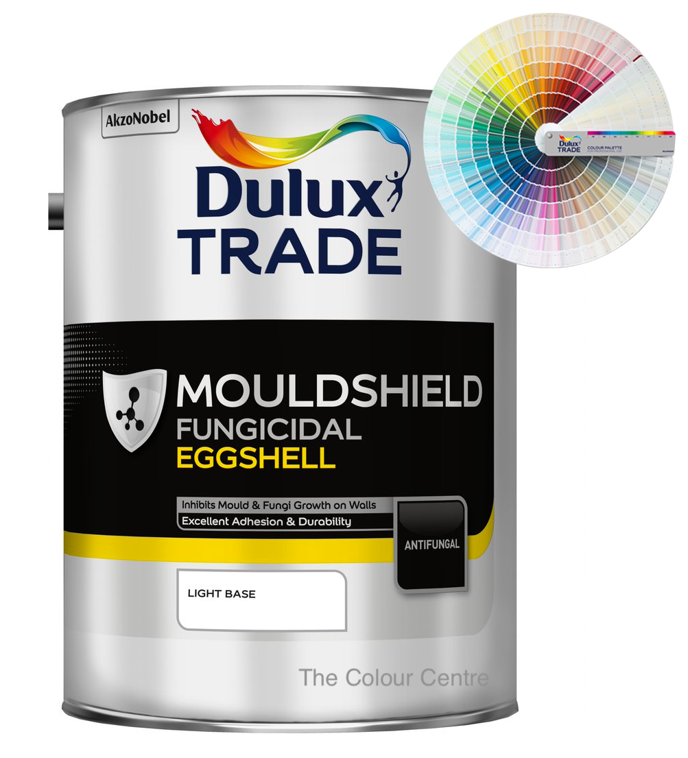 Dulux Trade Mouldshield Fungicidal Eggshell Tinted Colour 5L