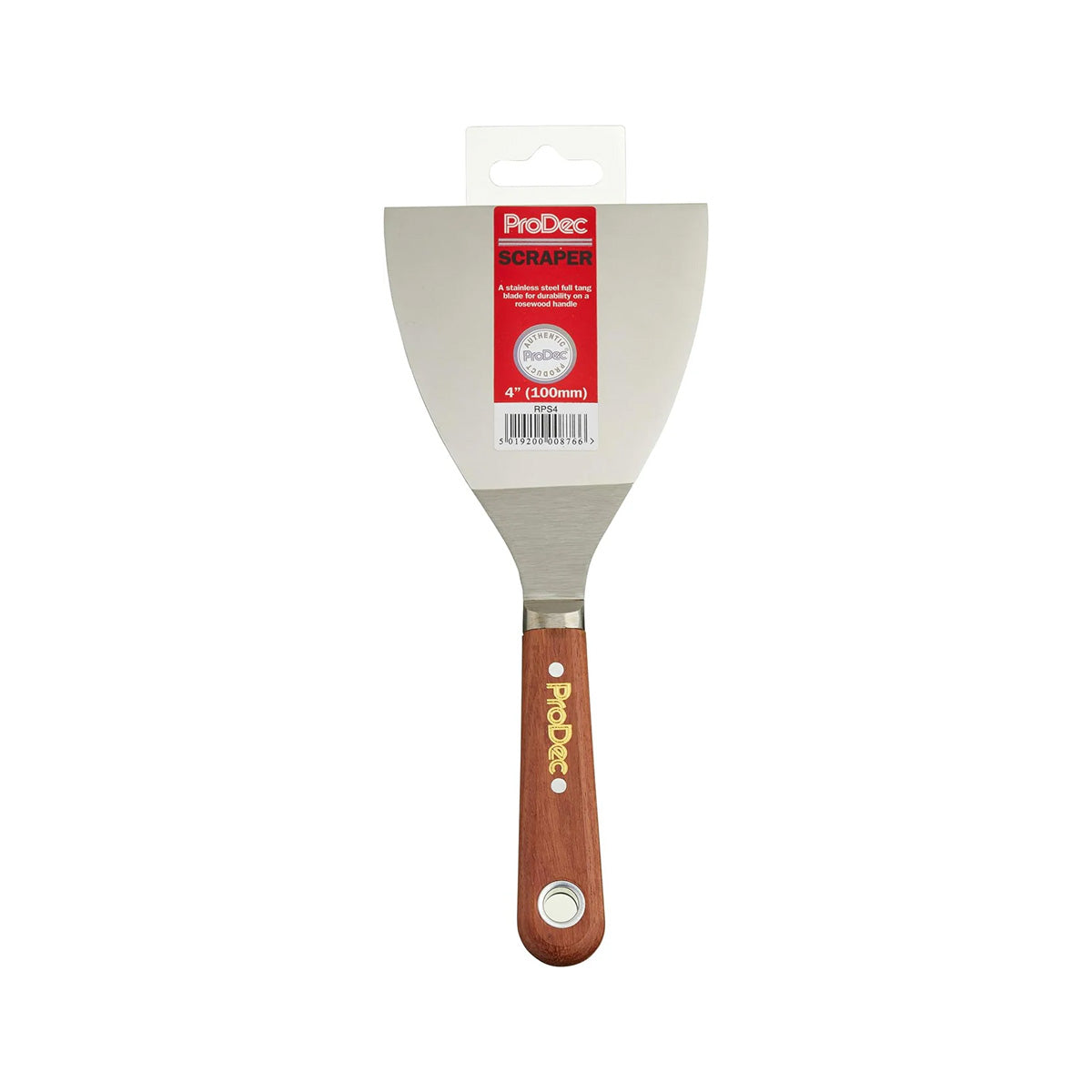 ProDec 4" Scale Tang Paint Scraper