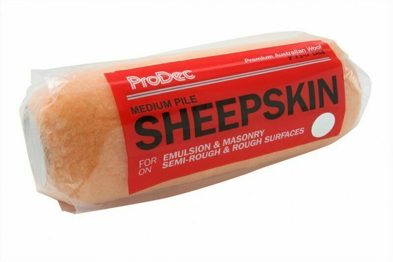 ProDec 9" Genuine Sheepskin Medium Pile Roller Sleeve