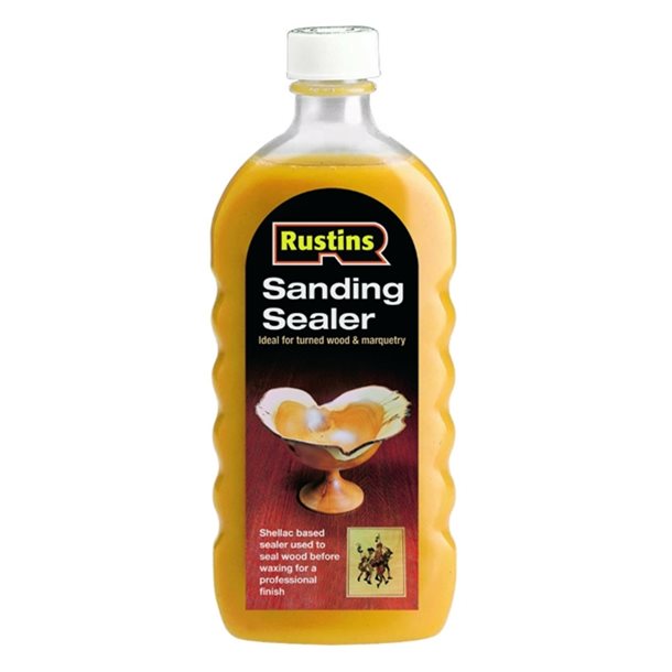 Rustins Shellac Sanding Sealer 500ml/1L/4L