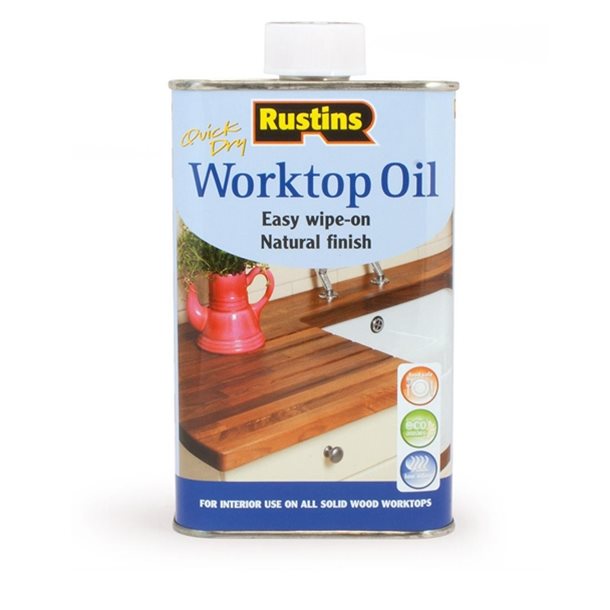 Rustins Quick Dry Worktop Oil 500ml/1L
