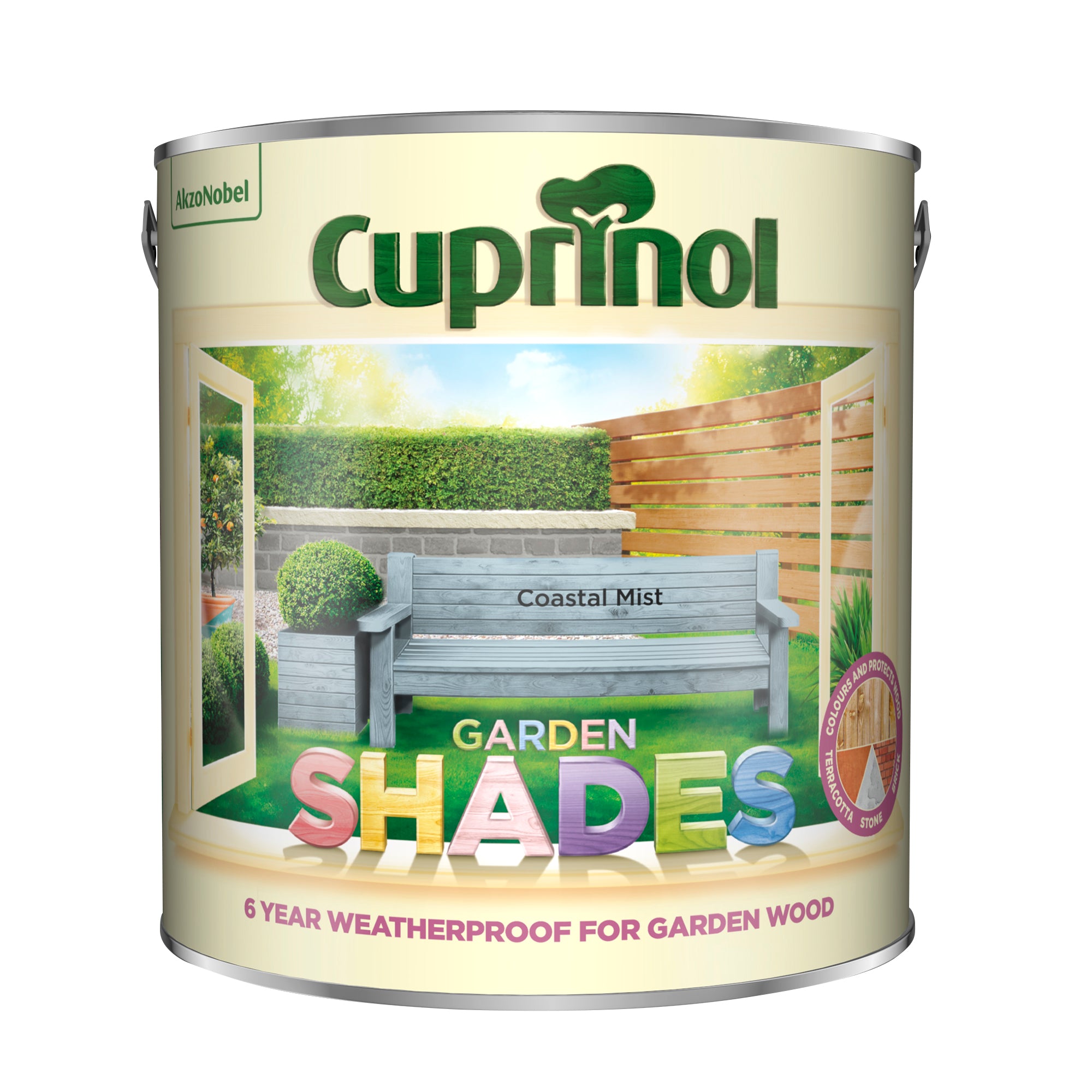 Cuprinol Garden Shades Coastal Mist 2.5L
