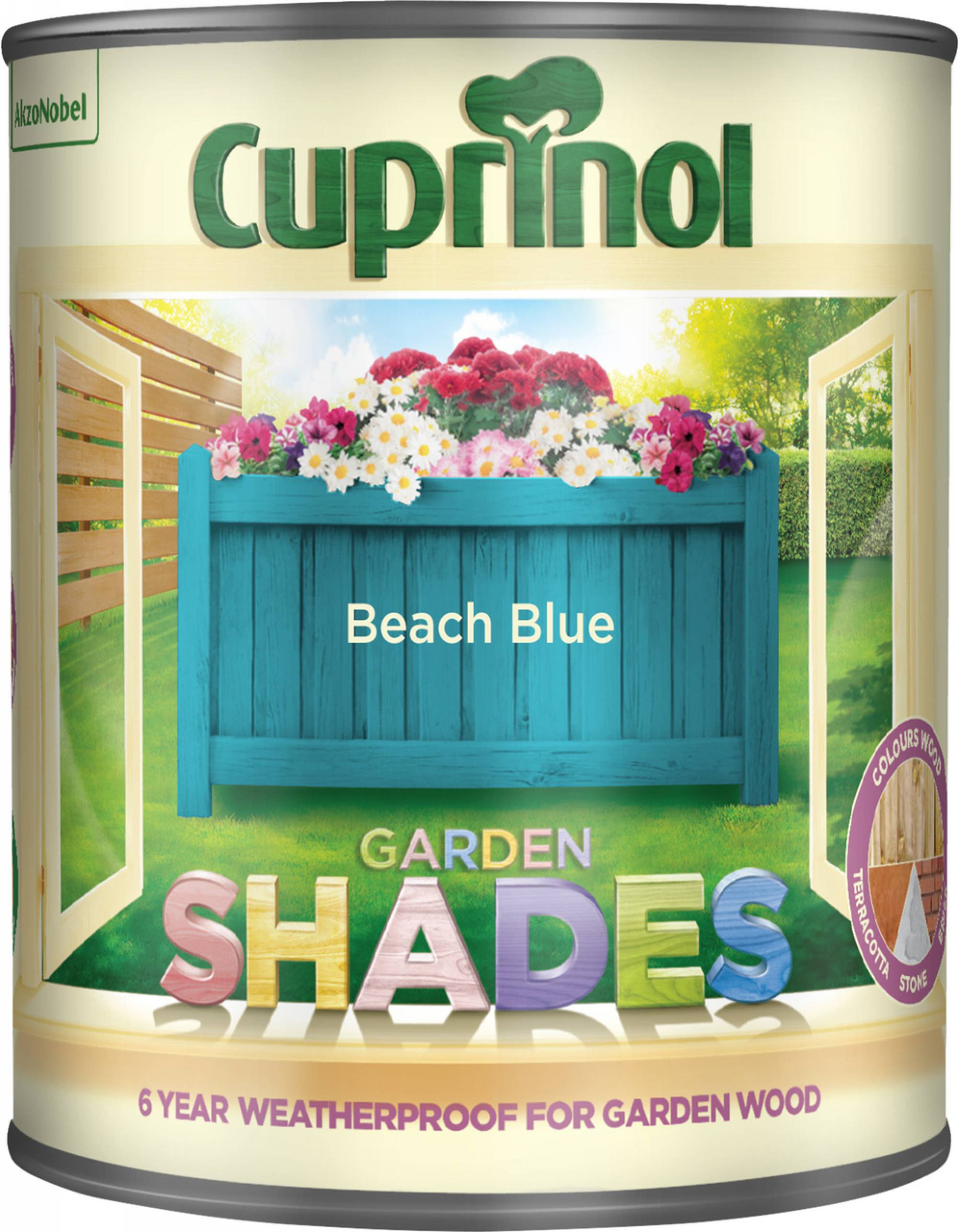 Cuprinol Garden Shades Beach Blue 1L