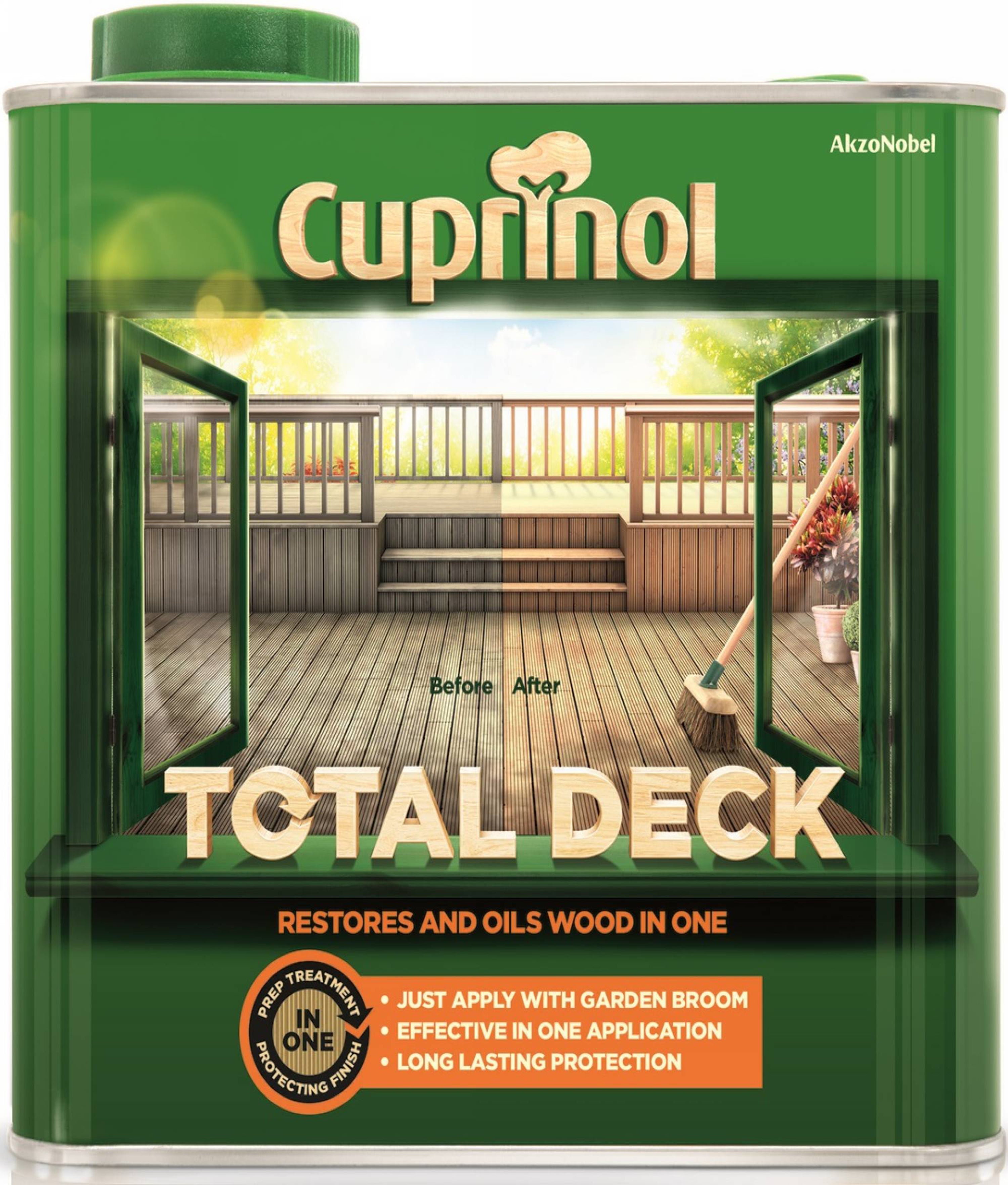 Cuprinol Total Deck Clear 2.5L