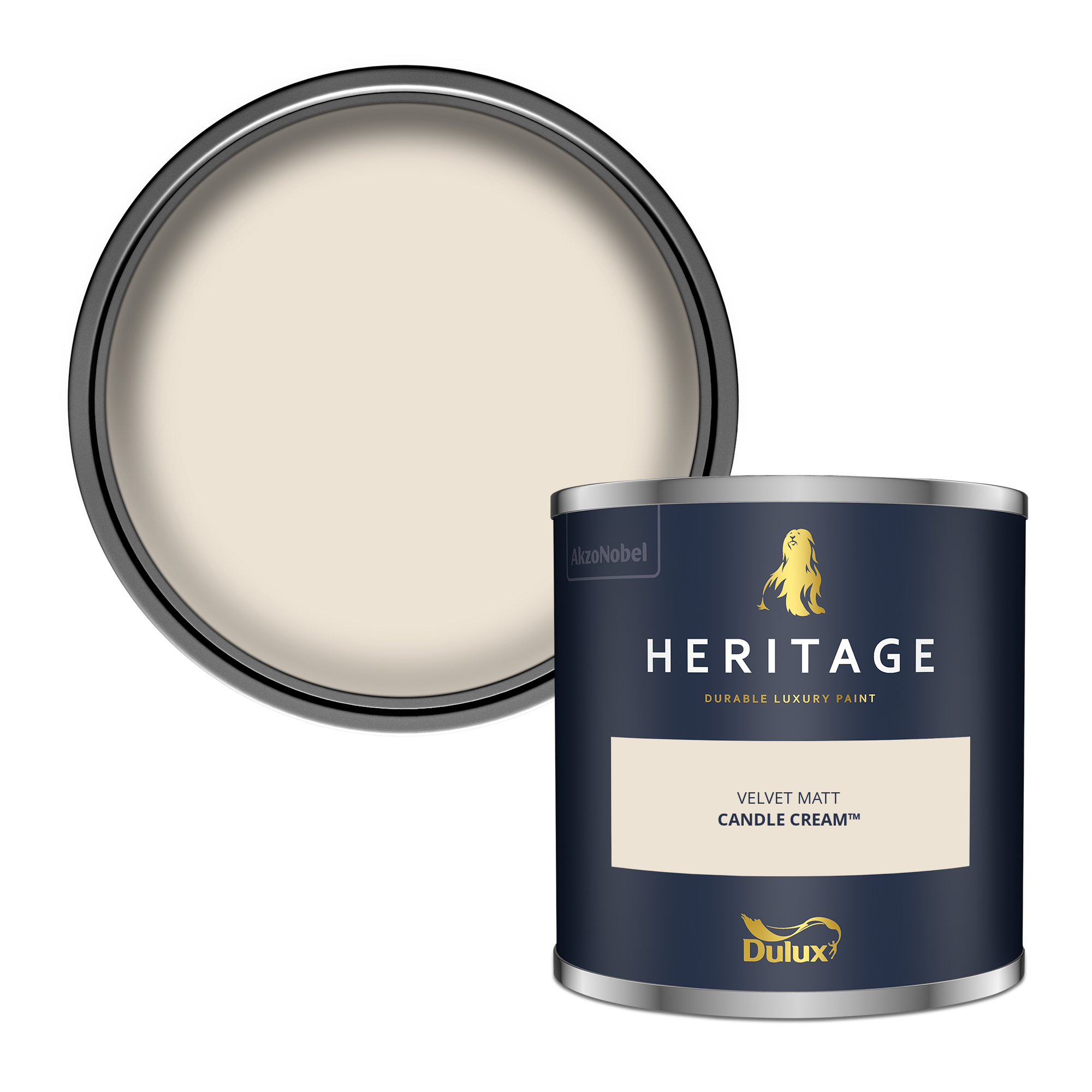 Dulux Heritage Tester Candle Cream 125ml