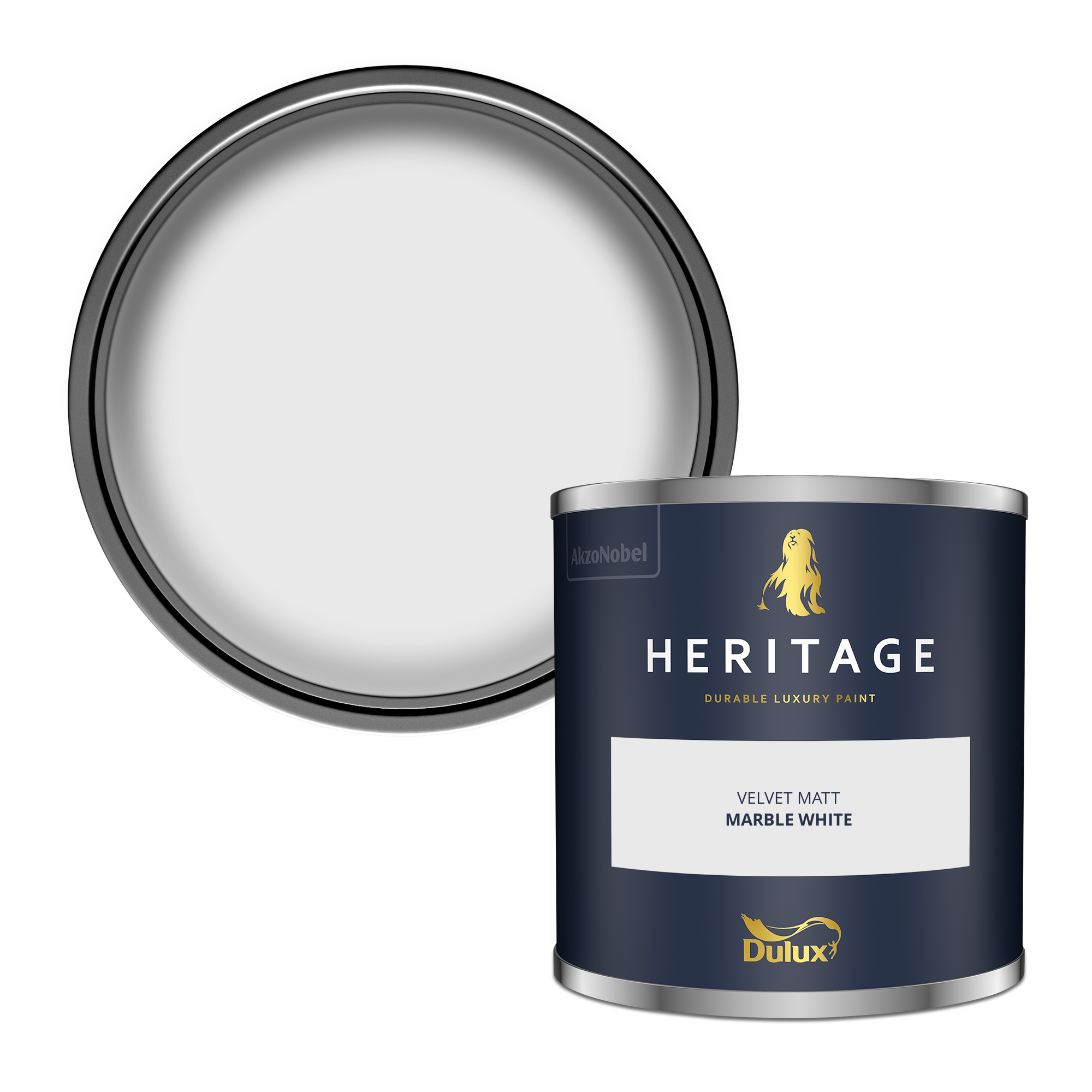 Dulux Heritage Tester Marble White 125ml